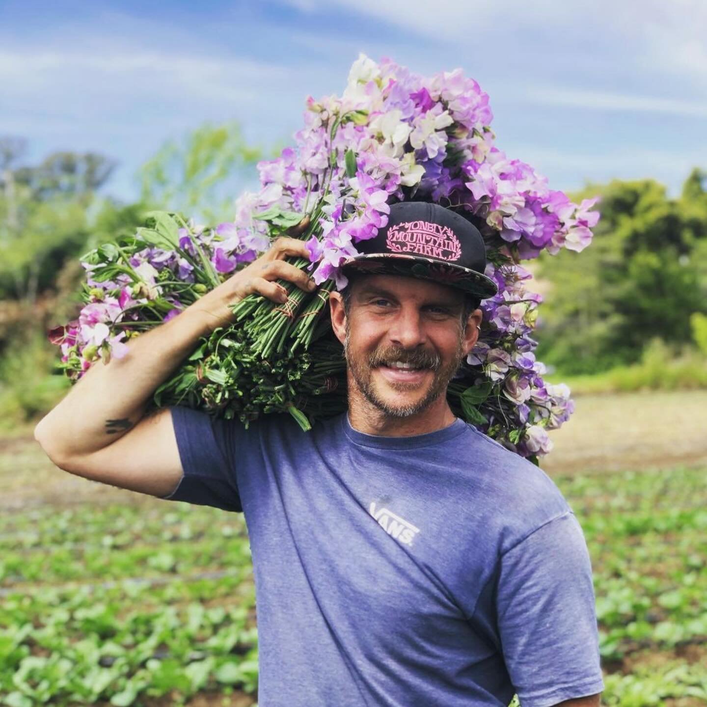 Returning for the season at Thursday Marin Farmers Market for a farm-fresh reunion! Lonely Mountain Farm has a bounty of organic delights - from vibrant veggies to fragrant flowers. Balakian Farms will have juicy stone fruits and heirloom tomatoes. S
