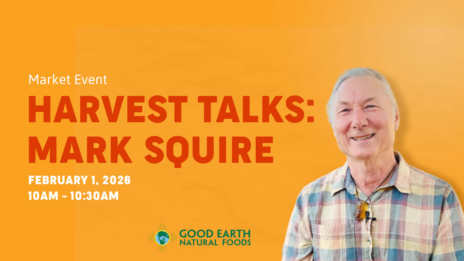 Harvest Talk: Mark Squire