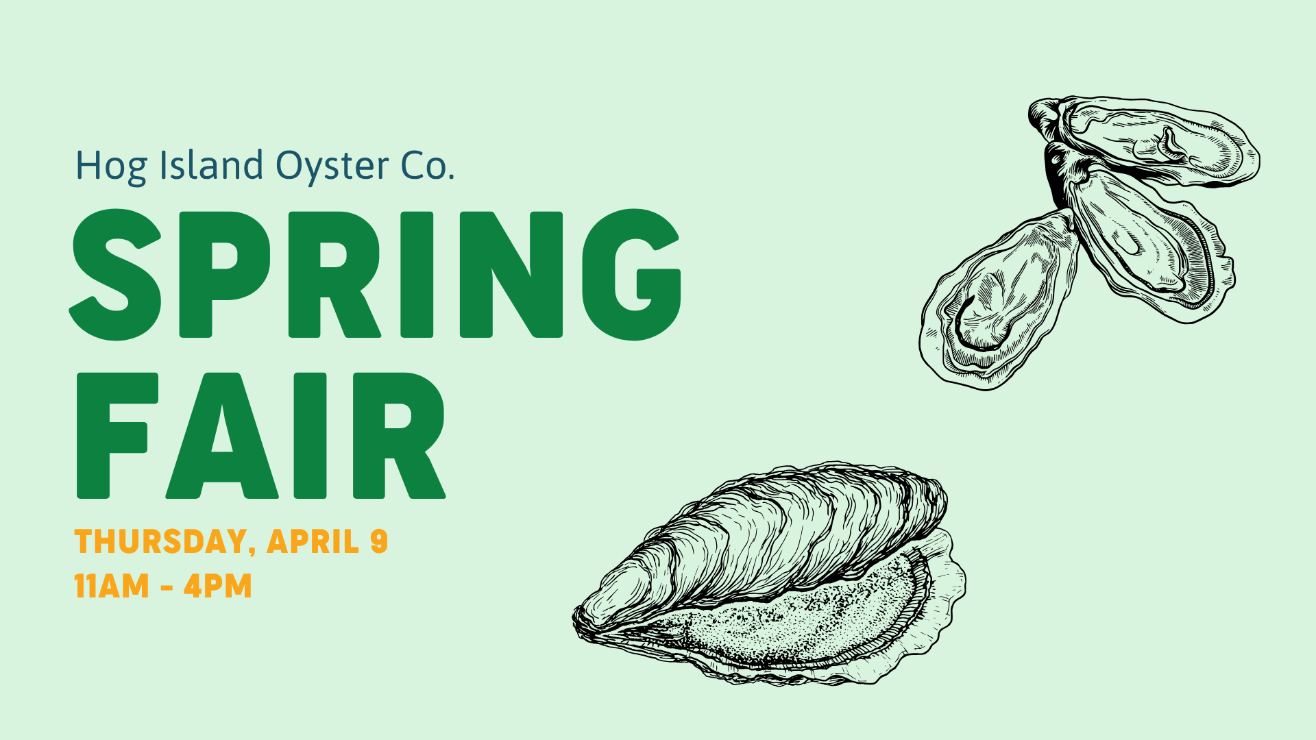 Spring Fair at Hog Island Oyster Co.