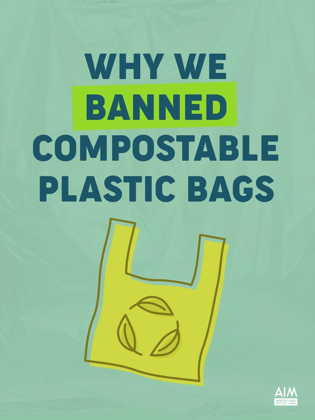 Biobags seem like an obvious solution to single-use plastics. But it's not that straightforward.