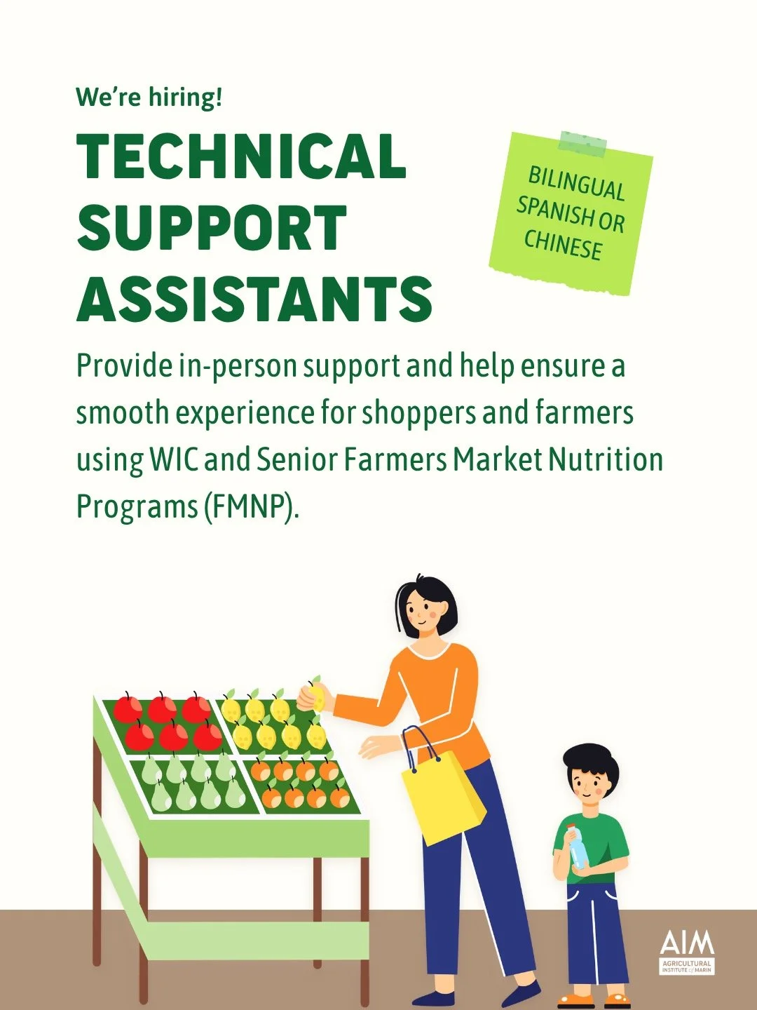 Are you passionate about food access and comfortable with everyday technology? This role is ideal for someone who enjoys helping others, communicates clearly, and is adept with smartphones, mobile operations, and digital payment systems. (Basically, 