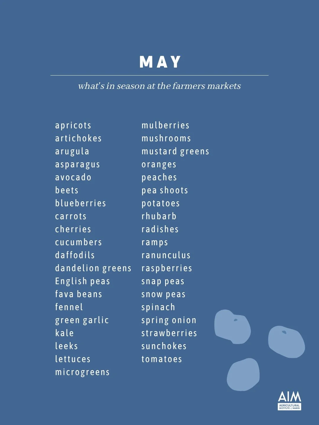 The early spring heat wave brought some warmer weather favorites to market earlier this year. Stop by your farmers market this weekend and fill your basket with a little sunshine!