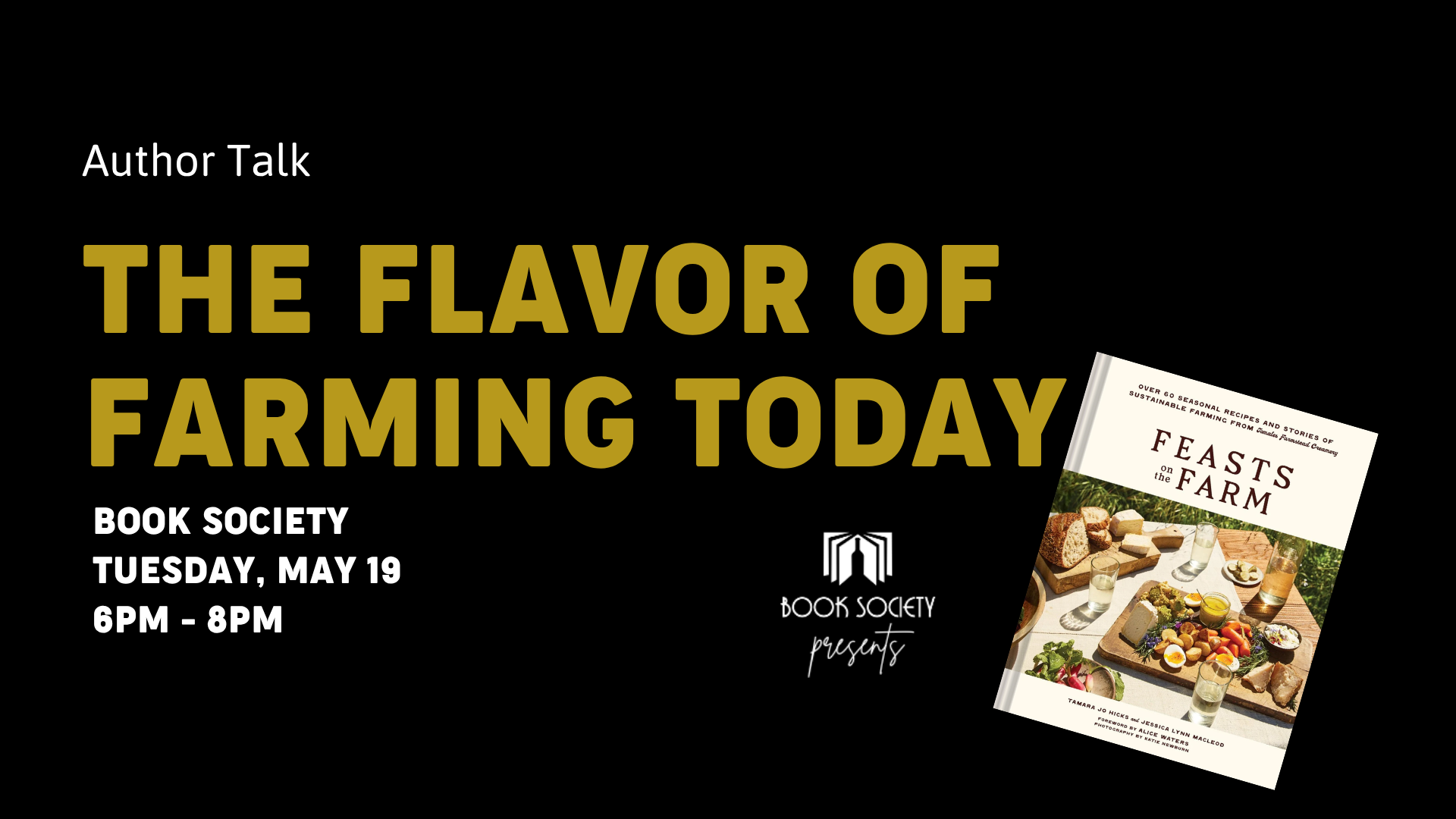 Author Talk: The Flavor of Farming Today