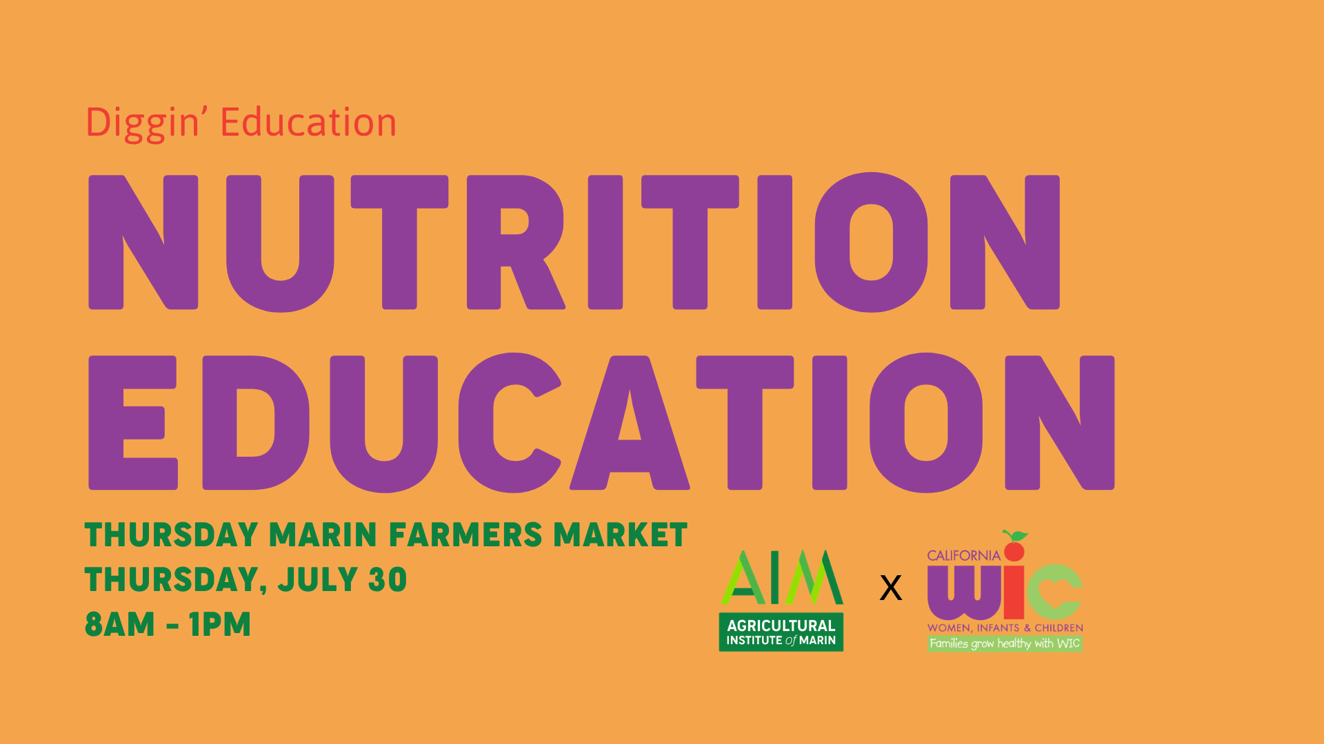 AIM x WIC Nutrition Education