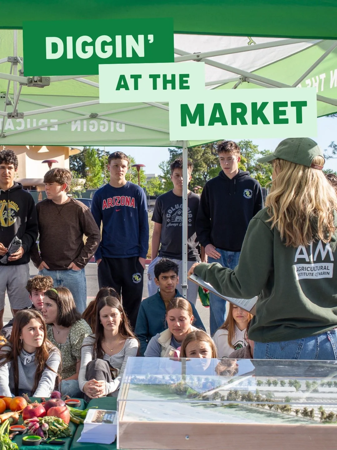 Book your fall Diggin' Education field trip! Fall is one of the best times to connect with local food and agriculture. Explore a vibrant AIM farmers market, experience life on a working farm, or coordinate with us on a special event. Our hands-on pro