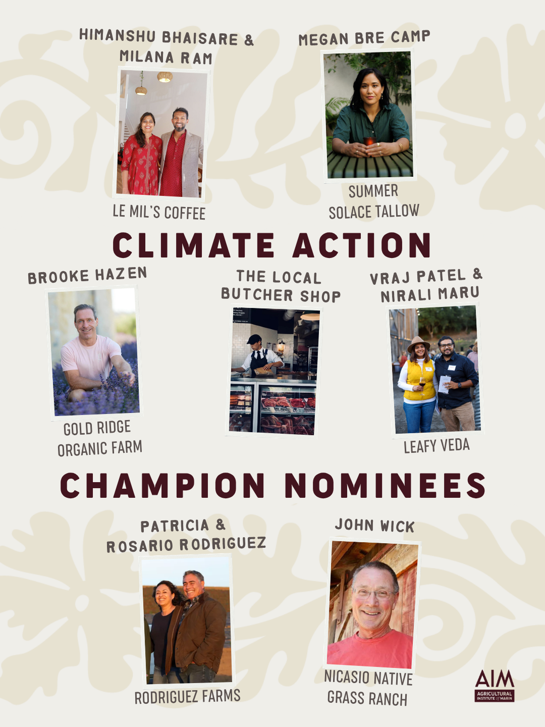 Climate Action Champion Nominees 2026