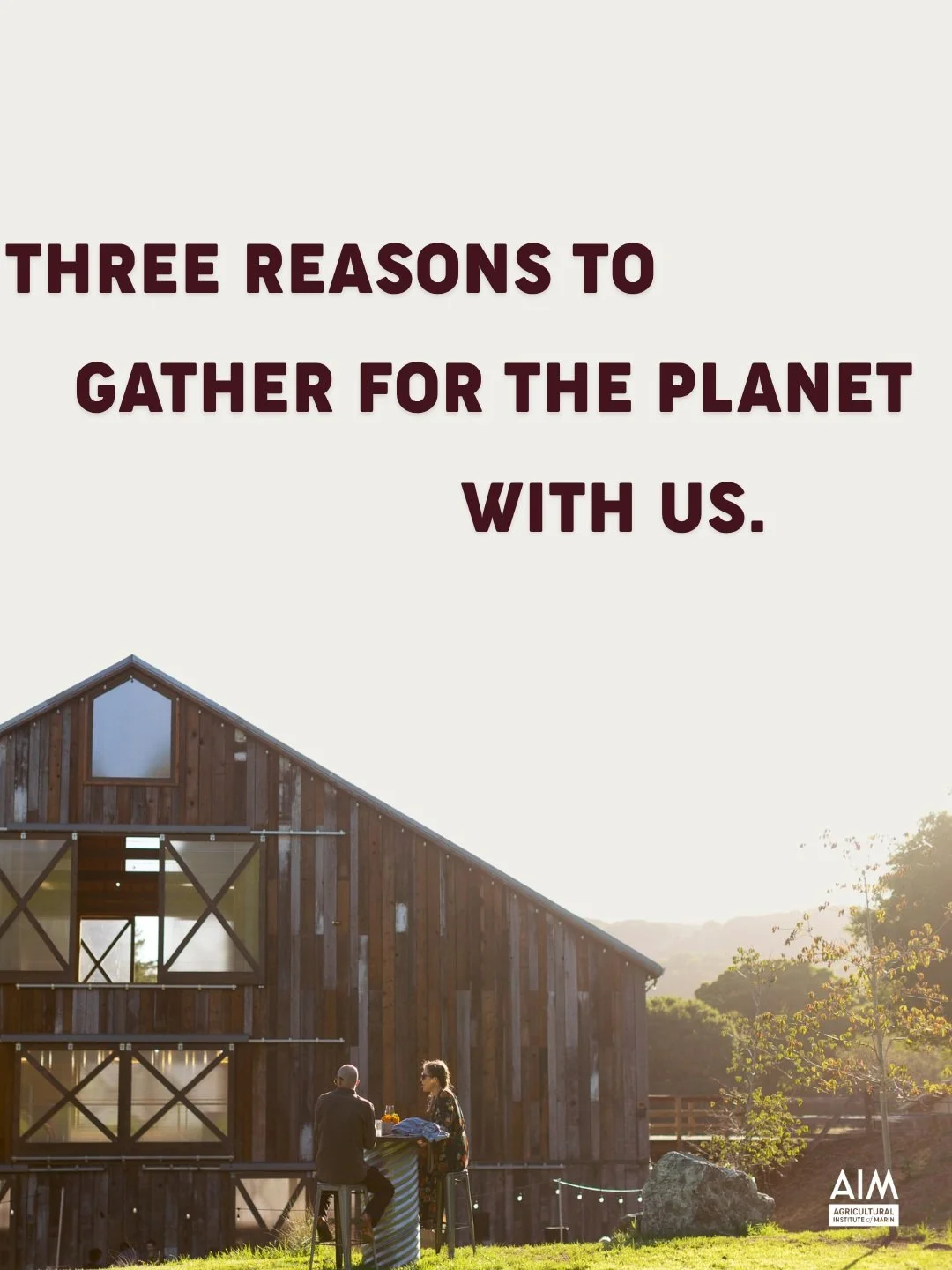 Three reasons to Gather for the Planet with us:

1. The food. The roaming feast will feature an incredible menu designed by @lauraandsayat made up of beautiful products from our producers. dancingcrow is our wine sponsor for the evening&mdash;be sure