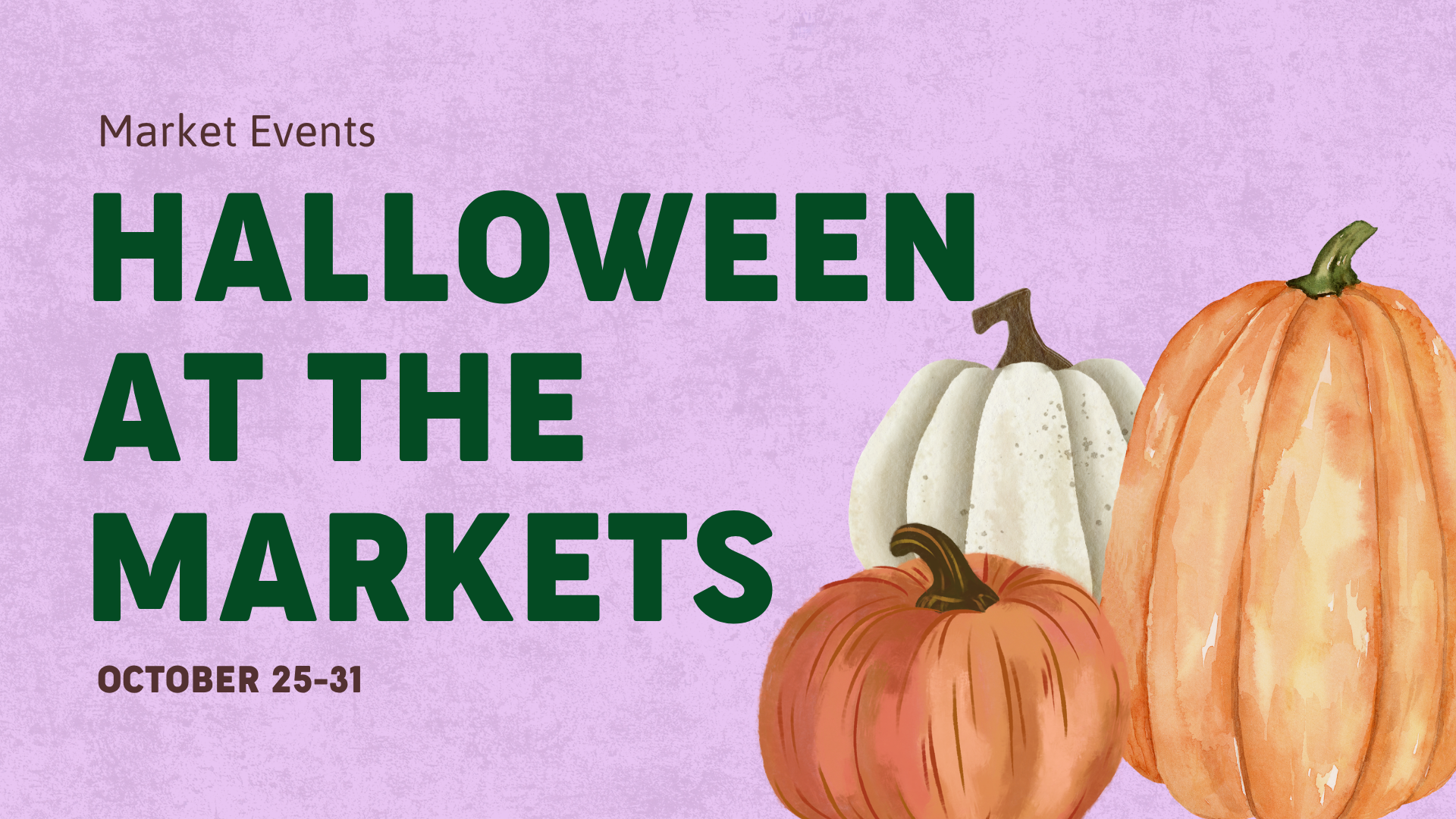 Halloween at AIM Farmers Markets