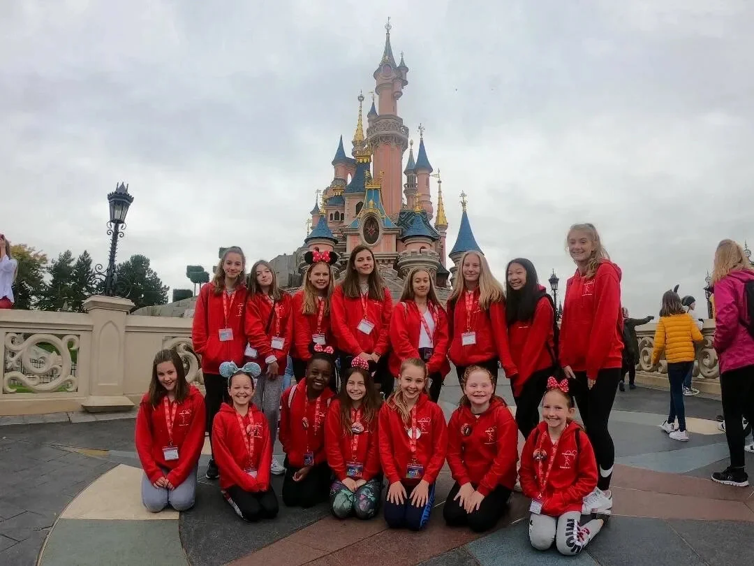 Dancers Headed off to Dance at Disneyland Paris