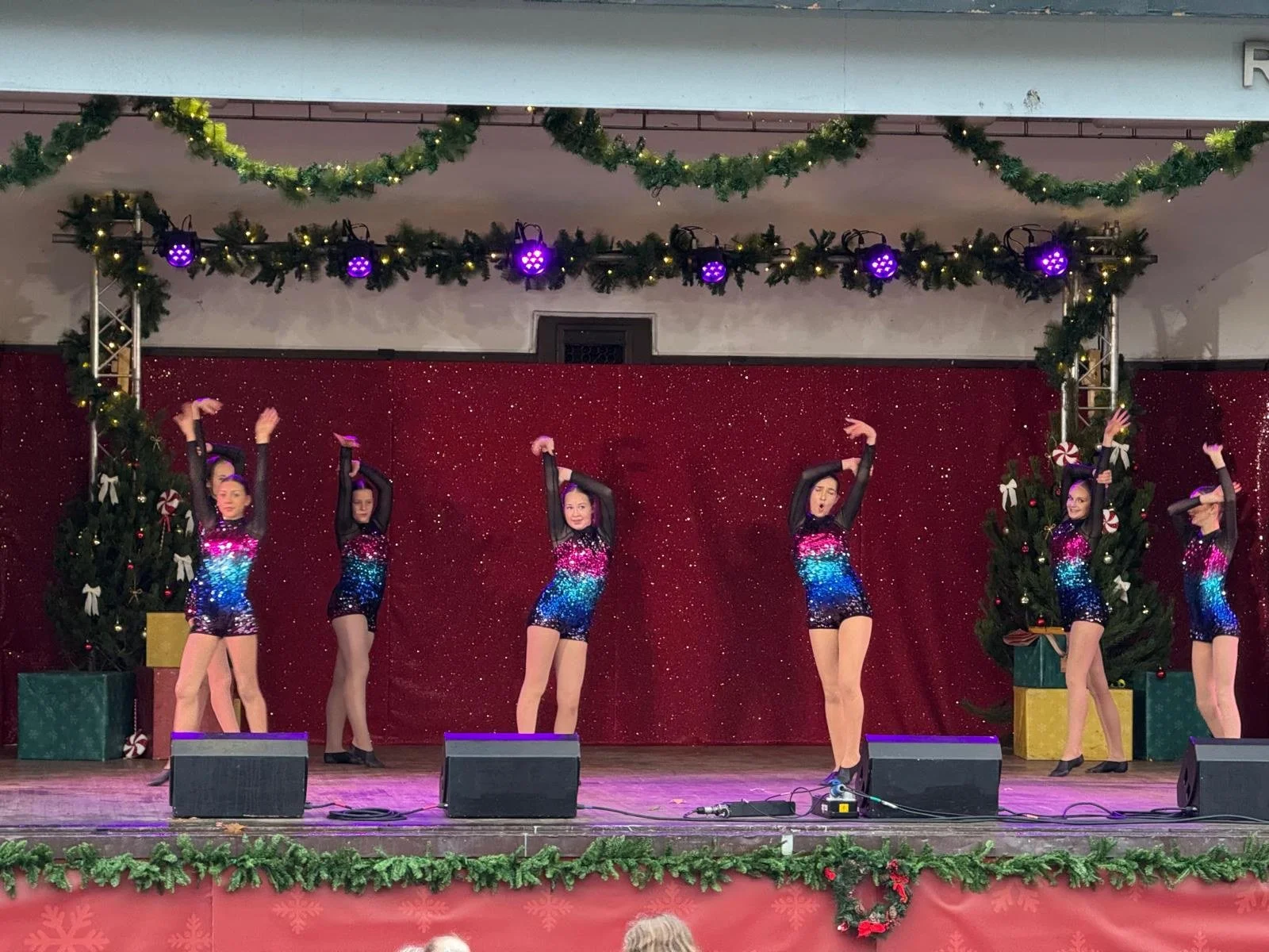 Dancing at the Ross Bandstand