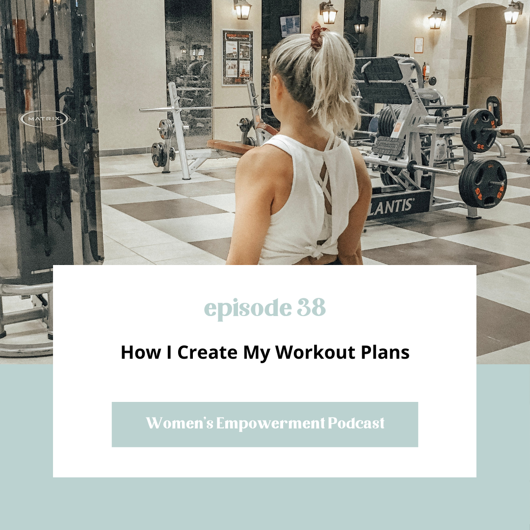 E38: How I Create My Workout Plans