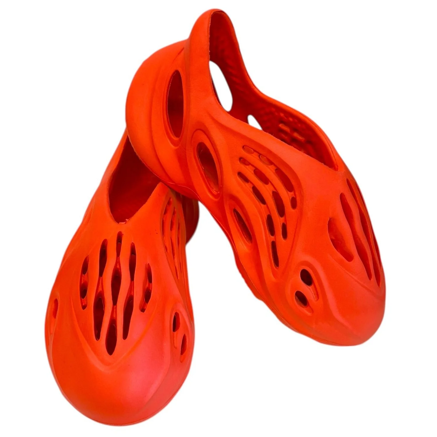 Yeezy Foam Runner, Size 44, Red-Orange — Mercer Island Thrift Shop