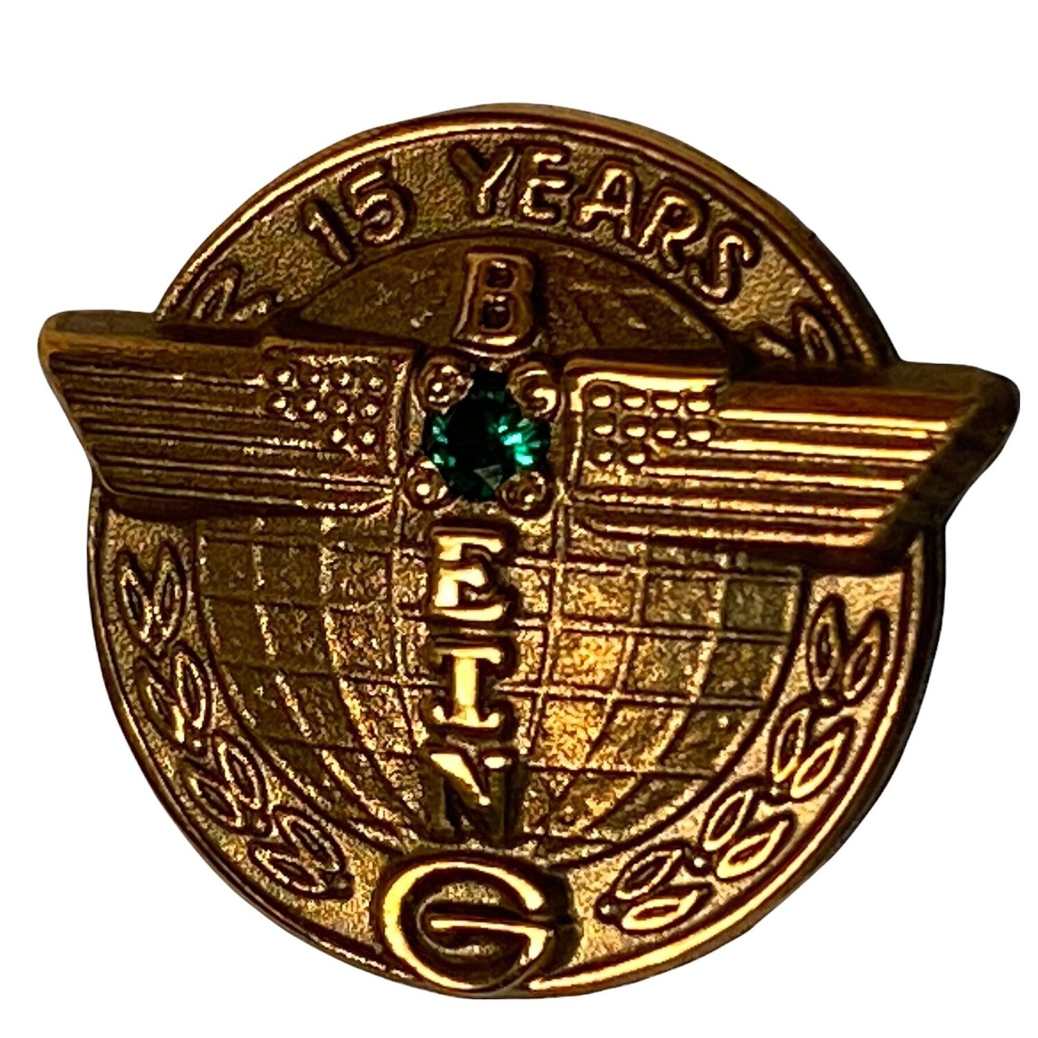 ピンバッジ Boeing Airplane Company 15 Years Service Pin! Exceptionally nice, Mar 