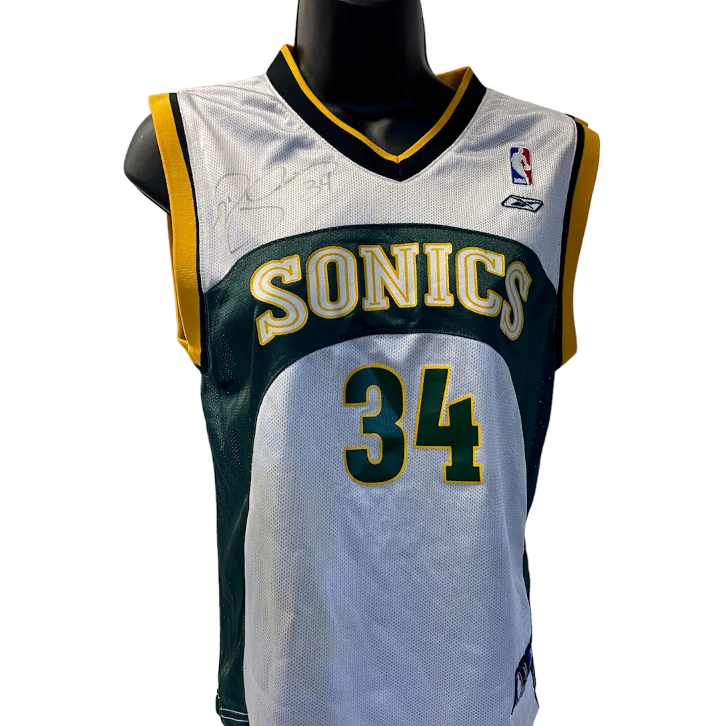 Seattle SuperSonics Signed Jerseys, Collectible Sonics Jerseys