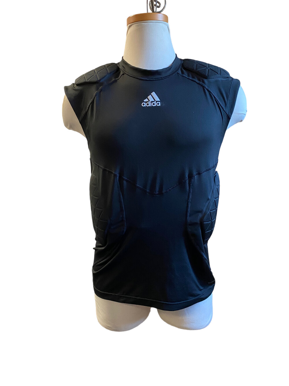  Men's Padded Compression Shirt Protective Short Sleeve