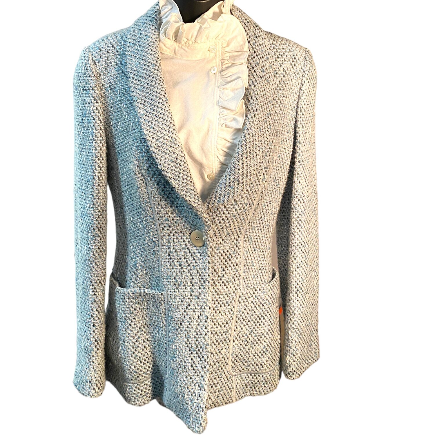 Armani Collezioni Textured Jacket, Size 6 — Mercer Island Thrift Shop
