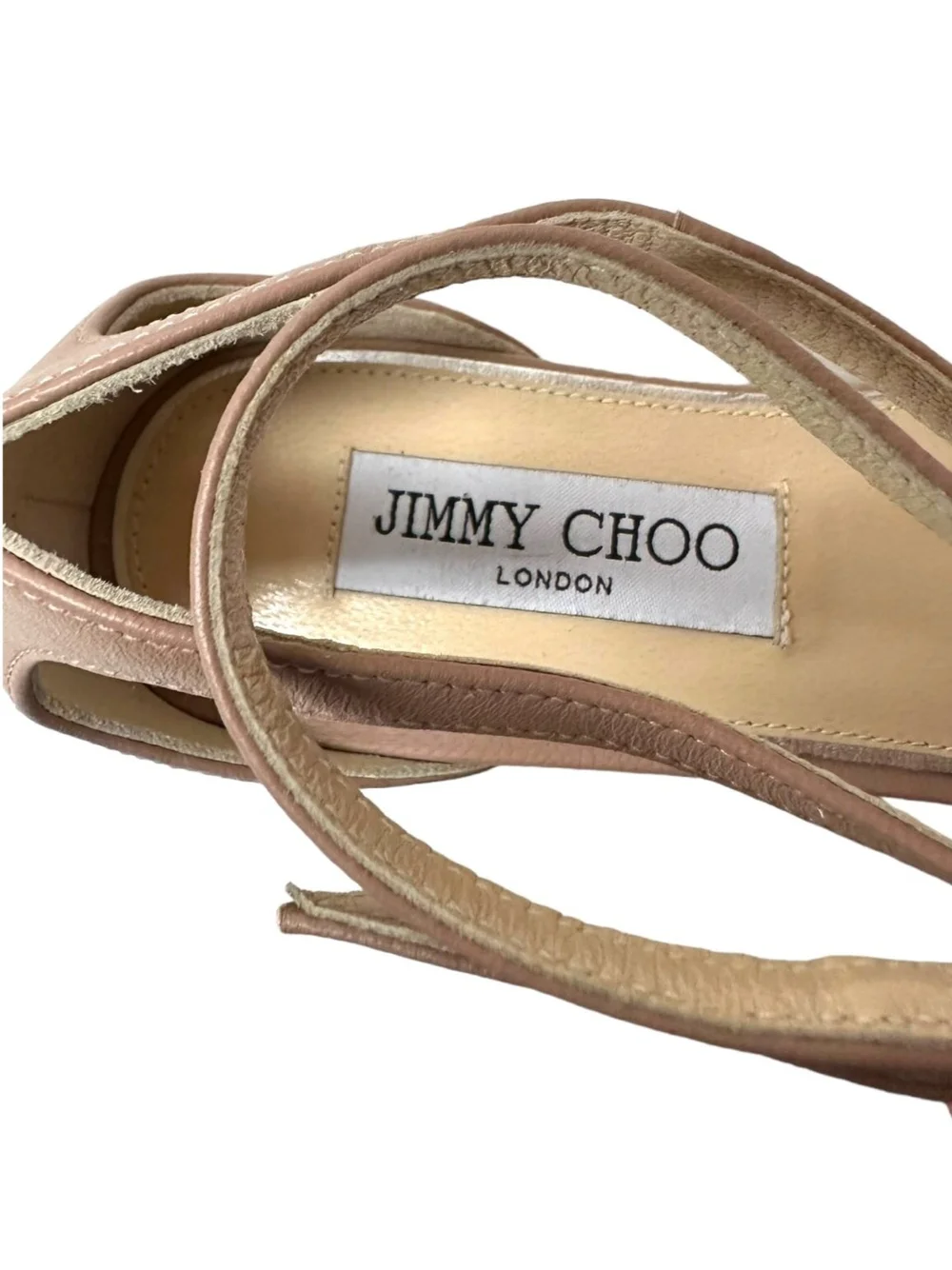 Jimmy Choo Averie Flat Crystal Sandals, Size 37 — Mercer Island 