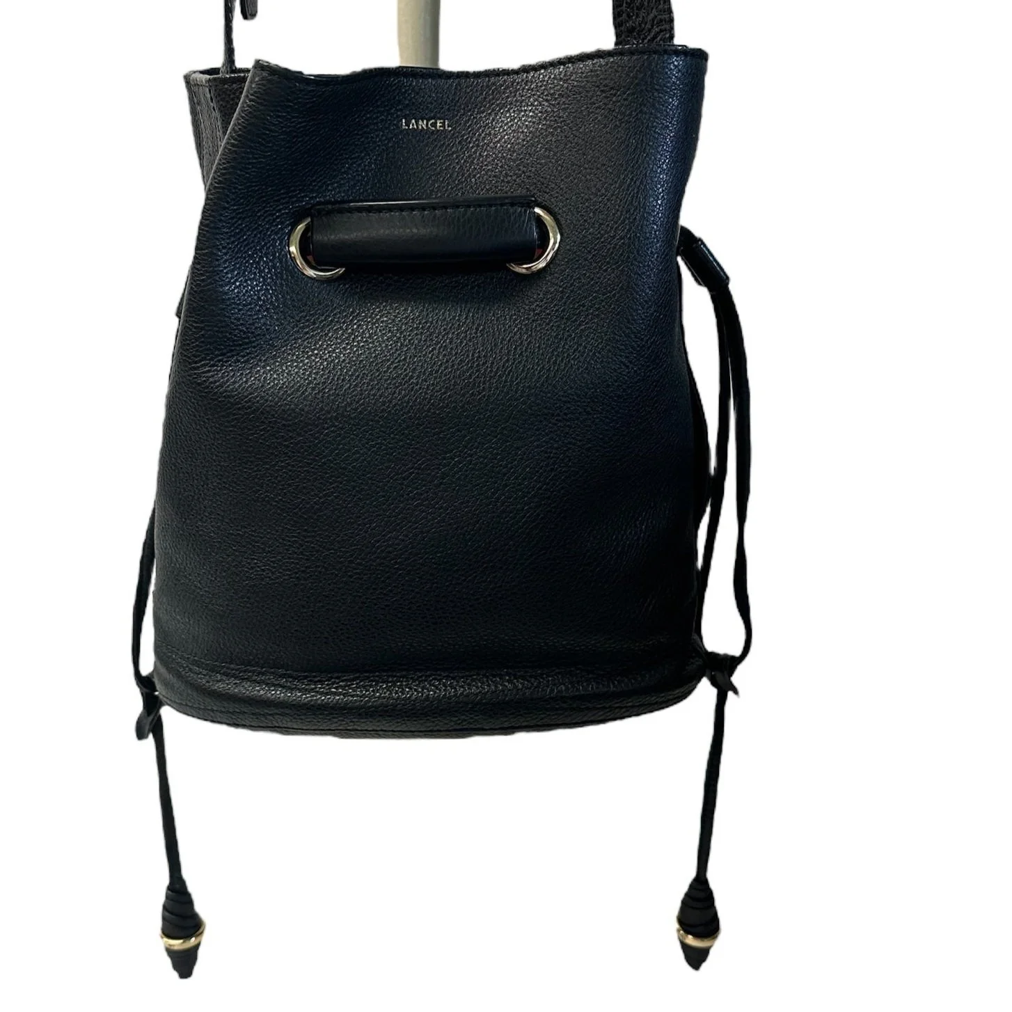Lancel Paris Le Huit Bucket Bag, Black — Mercer Island Thrift Shop