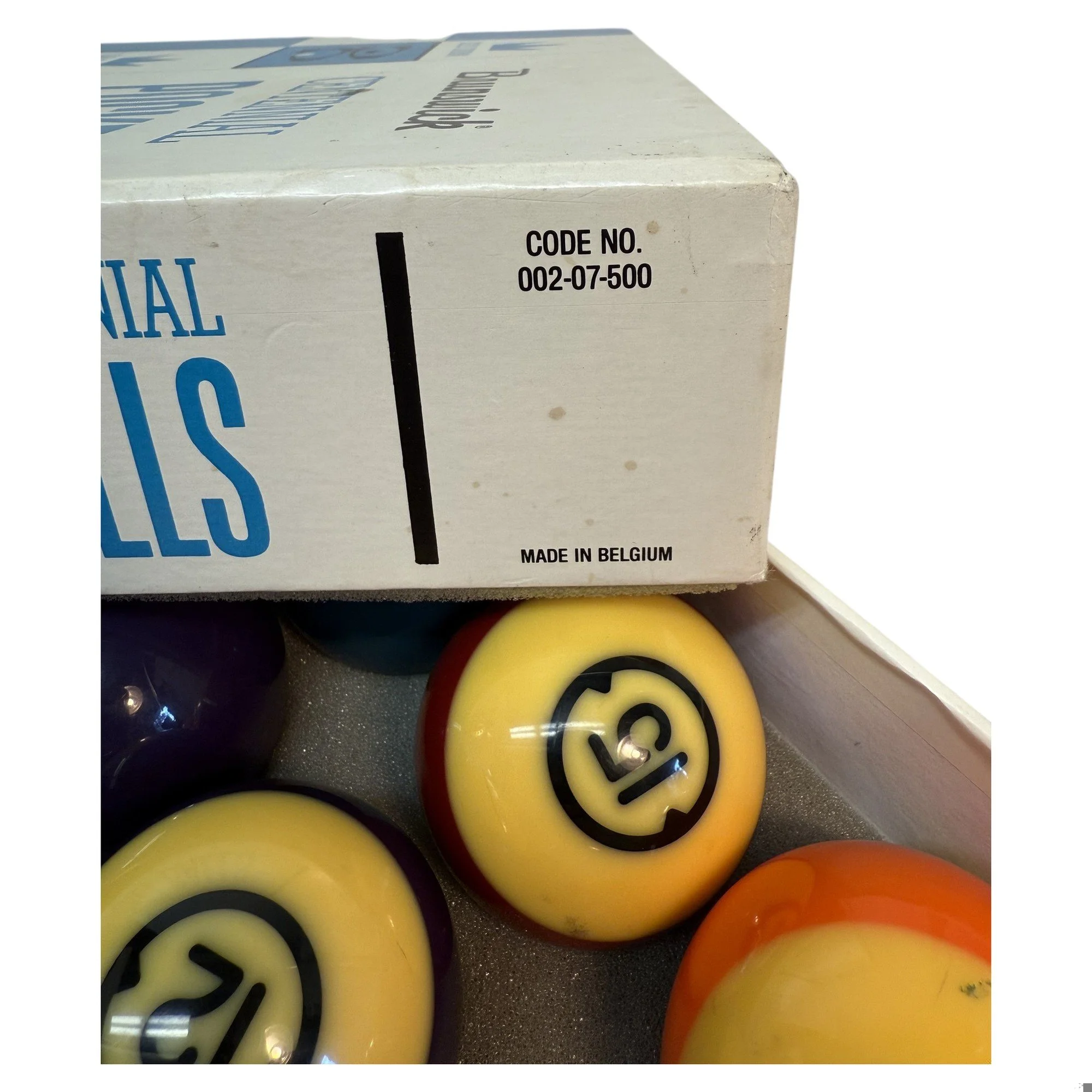 Vintage Brunswick Centennial Billiard Pocket Balls Set — Mercer