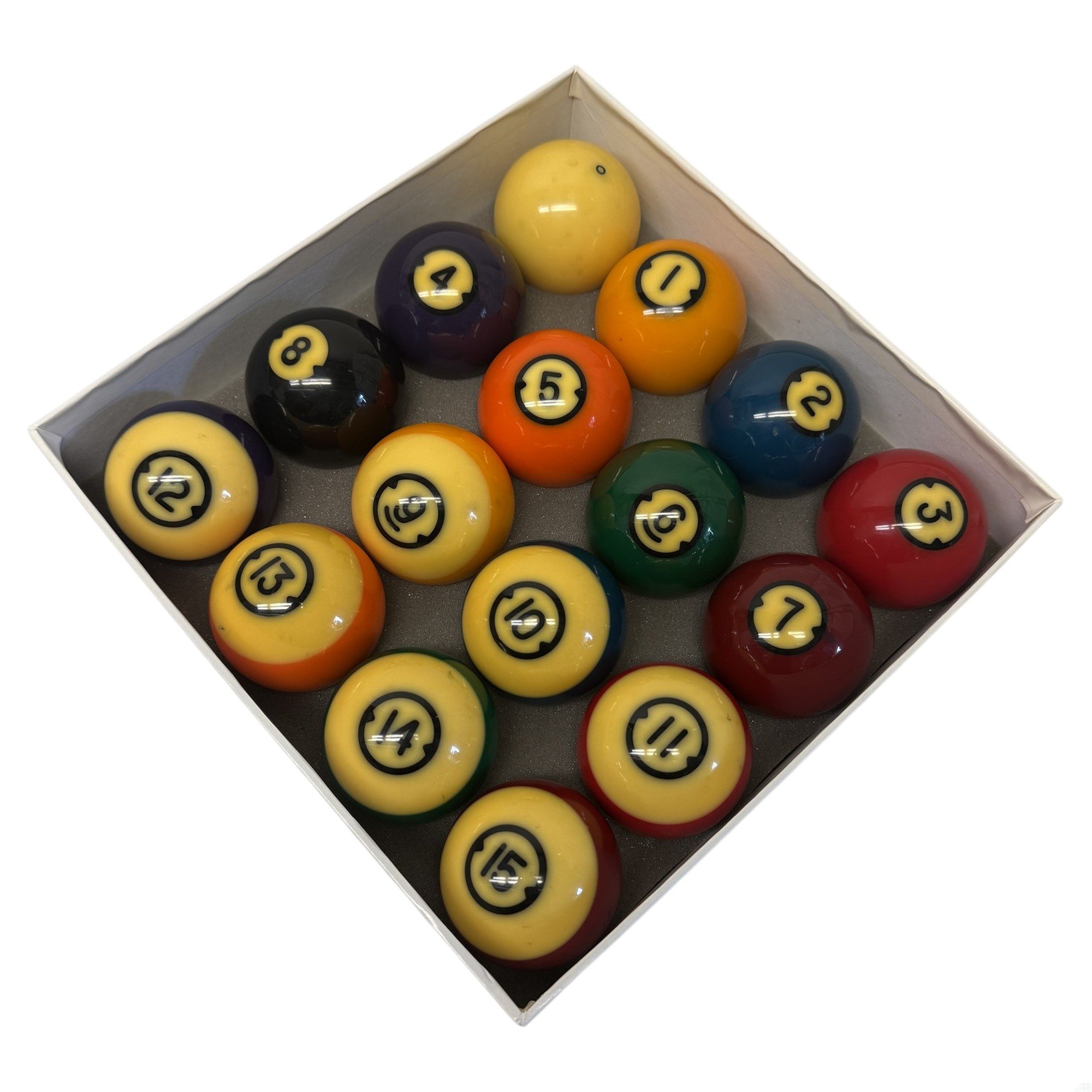 Vintage Brunswick Centennial Billiard Pocket Balls Set — Mercer