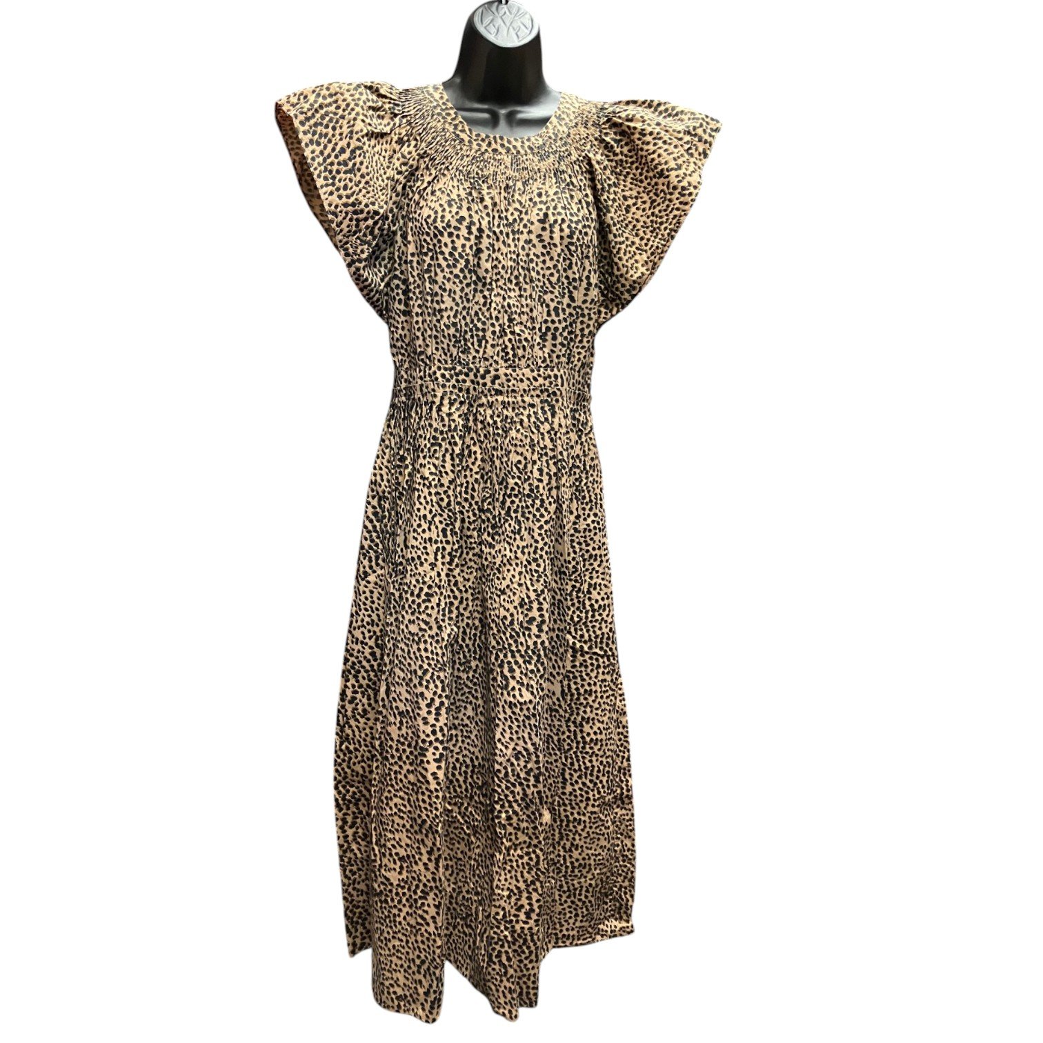Ulla Johnson Lottie Dress, Cheetah Print, Size 8 (M) — Mercer