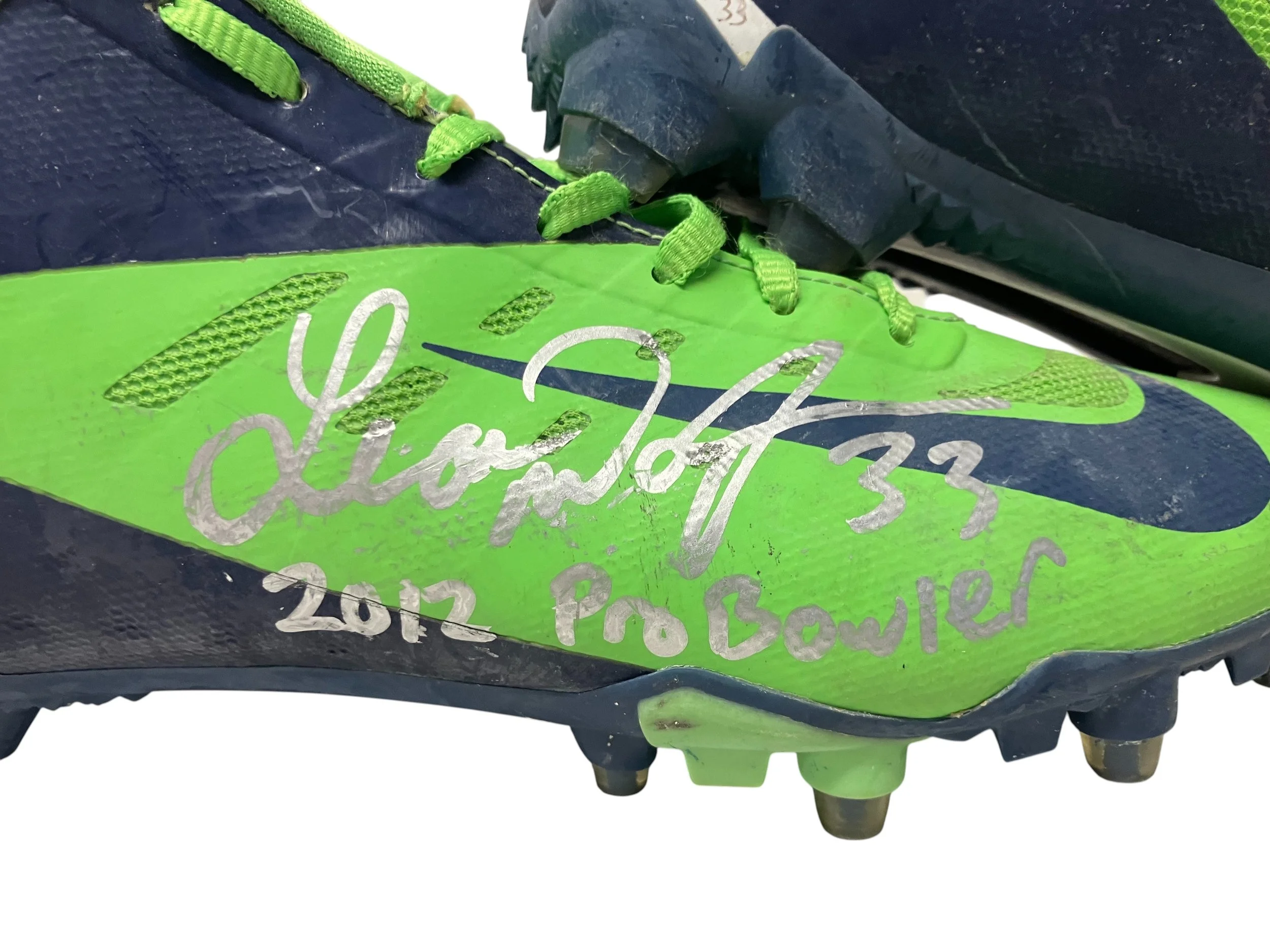 seahawks green cleats