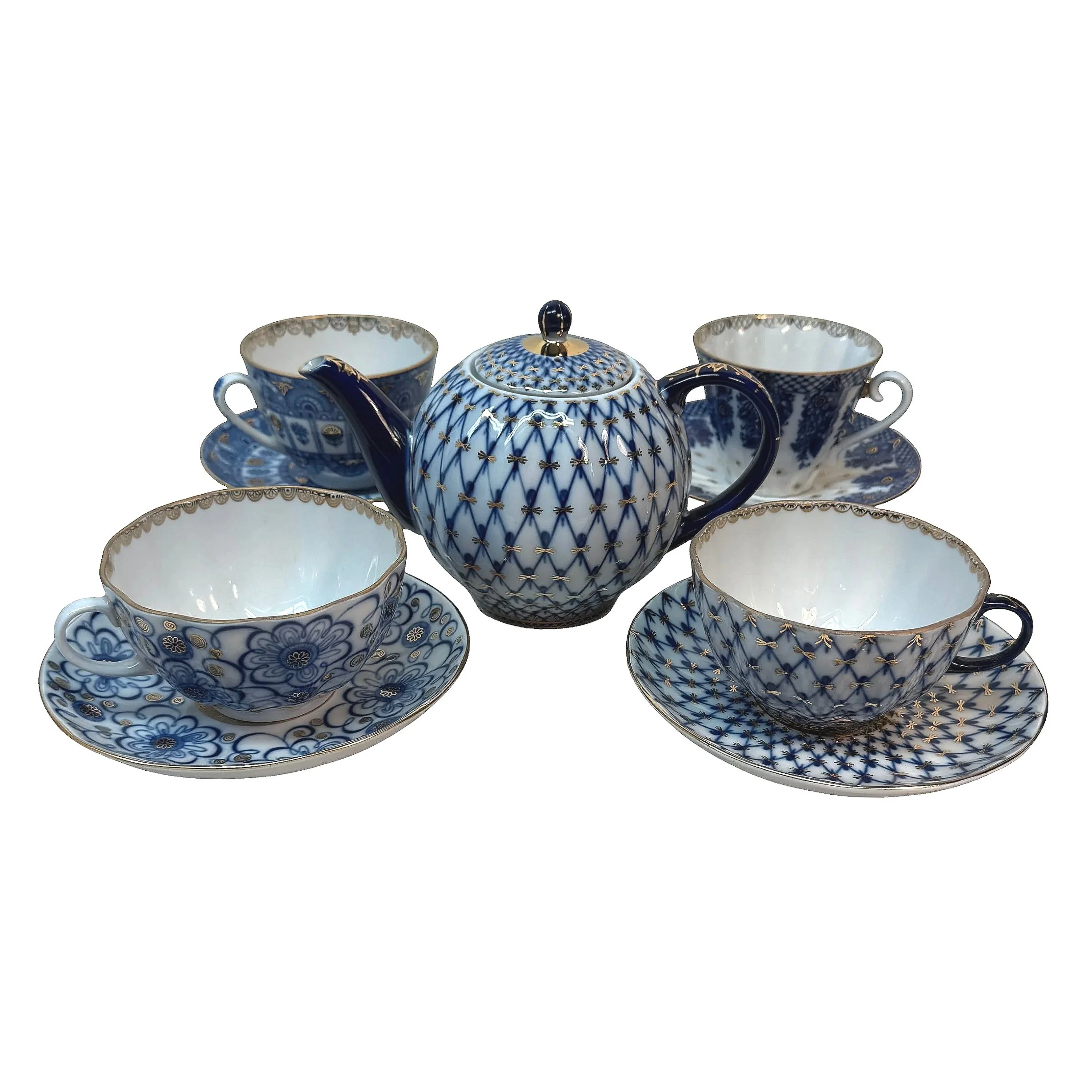 Vintage Wedgwood Beatrix Potter Mrs. Tiggy-Winkle Child's Tea Set
