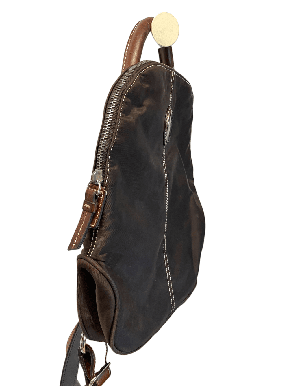 dooney leather backpack buckle Nylon Flap – & Bourke Magnetic snap flap closure. Dooney & Bourke Mini Backpack
