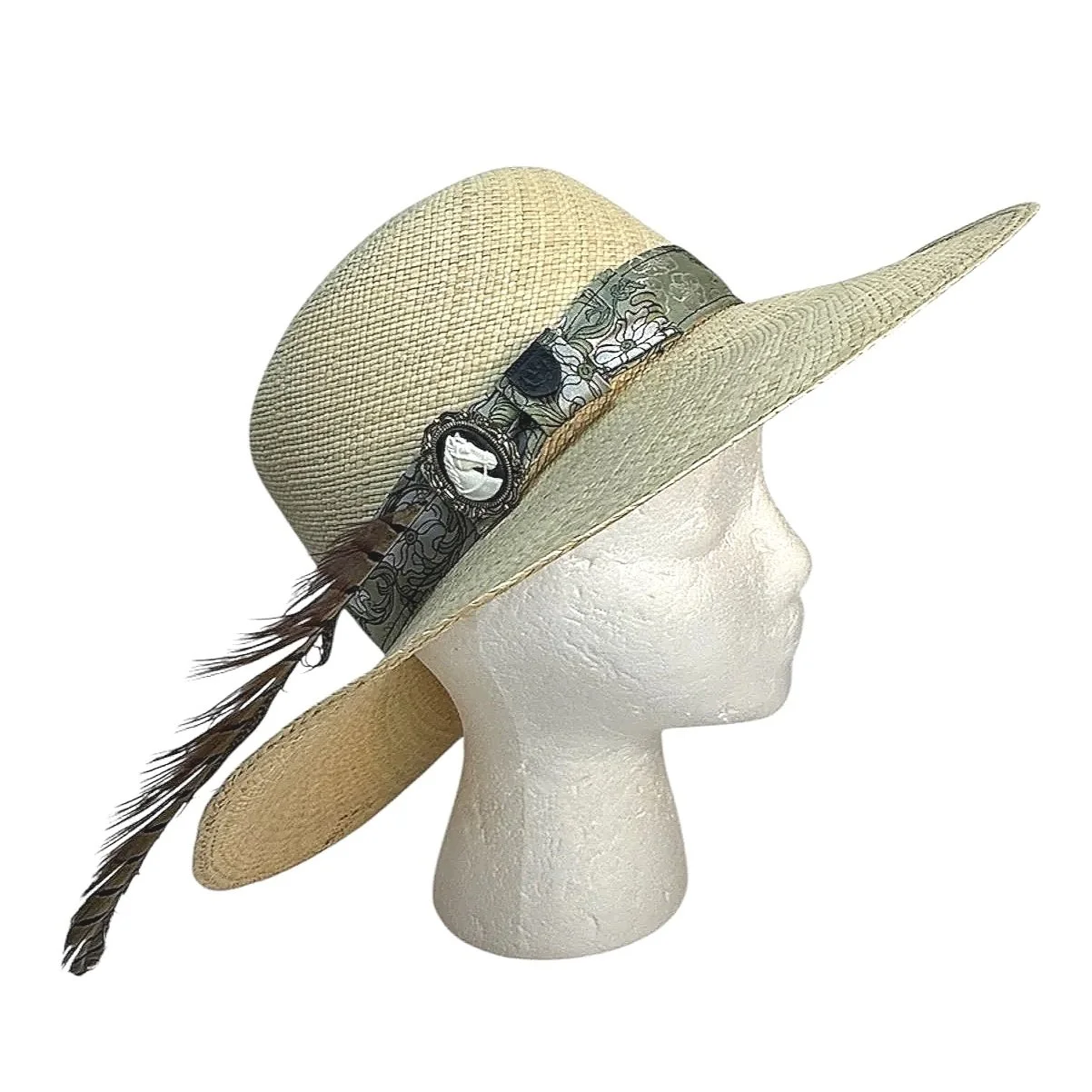 Goorin Bros. Handcrafted Straw Hat – Horse Cameo Edition 
