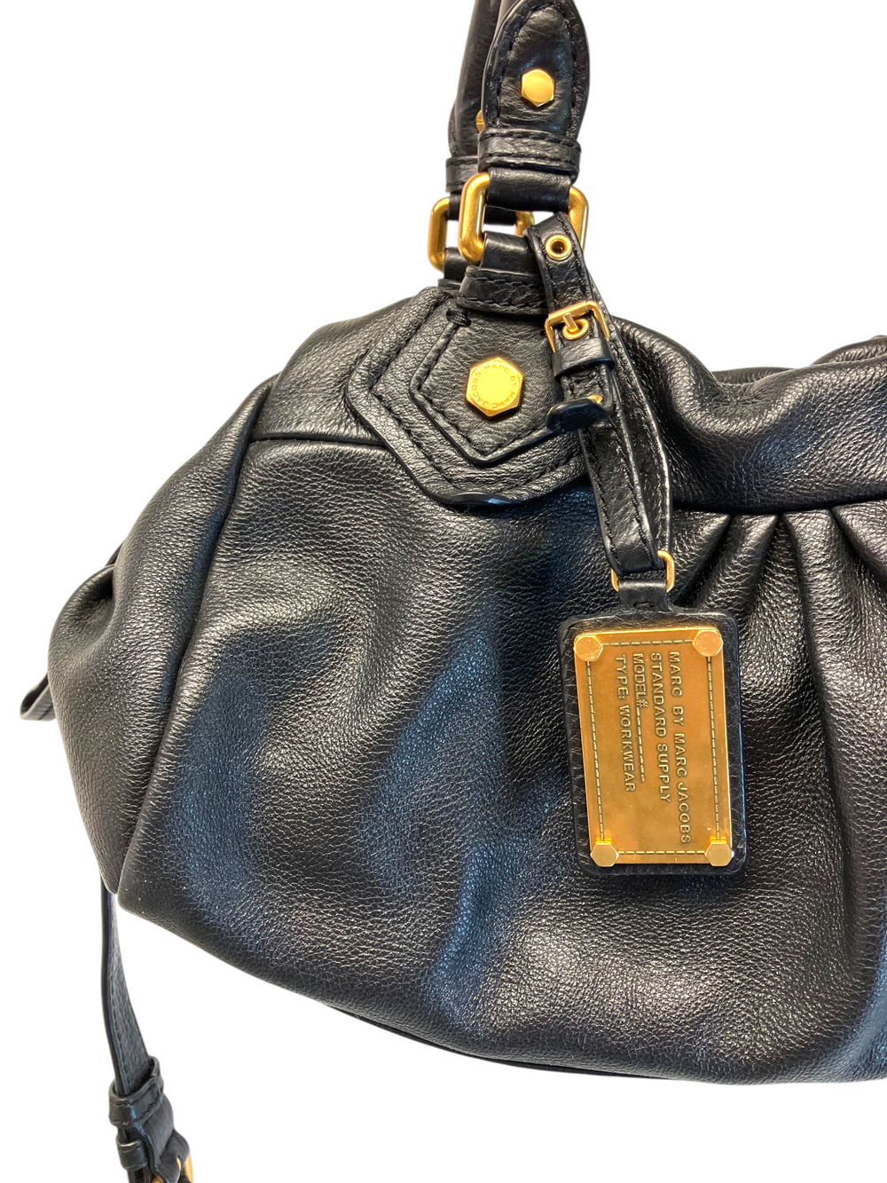 Marc by Marc Jacobs Classic Q Baby Groovy Satchel, Black — Mercer