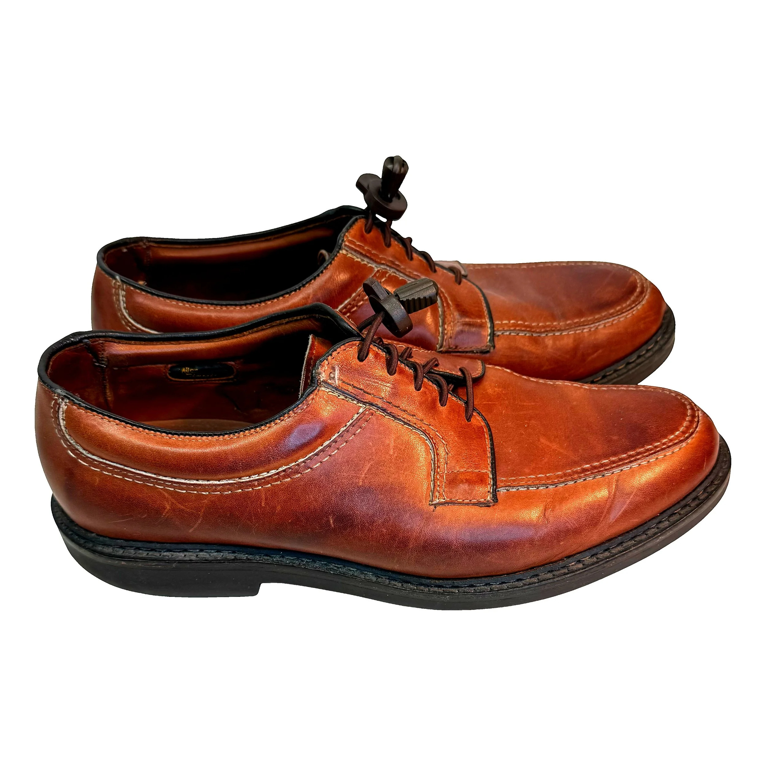Allen Edmonds Park Avenue Cap-Toe Oxford, Red, Men's Size 9
