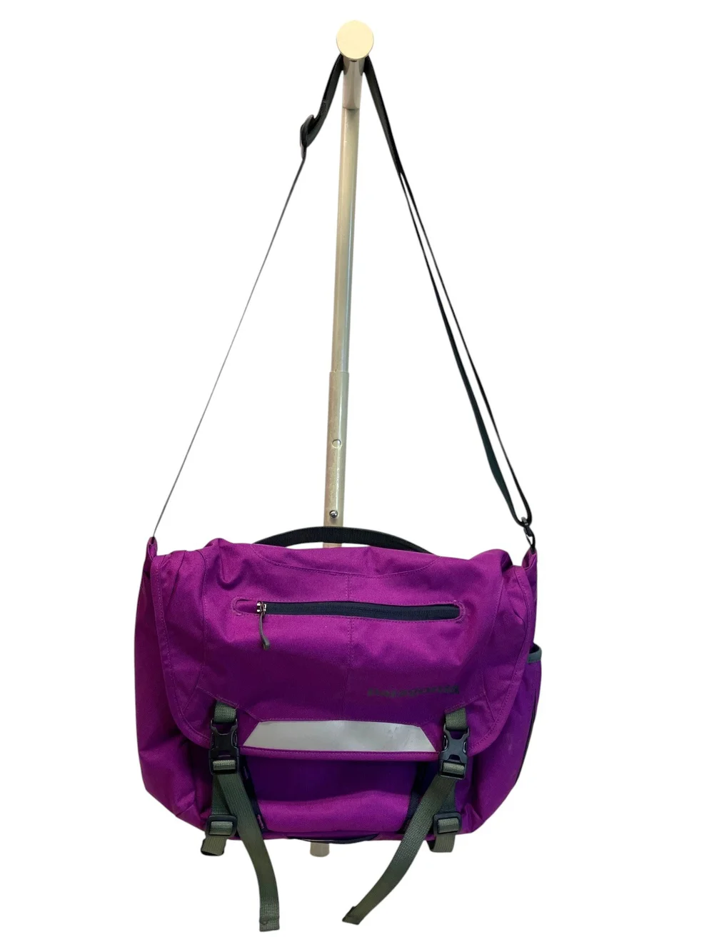 messenger bag similar to patagonia Patagonia MiniMass Messanger Bag, Purple/Teal — Mercer Island Thrift Shop