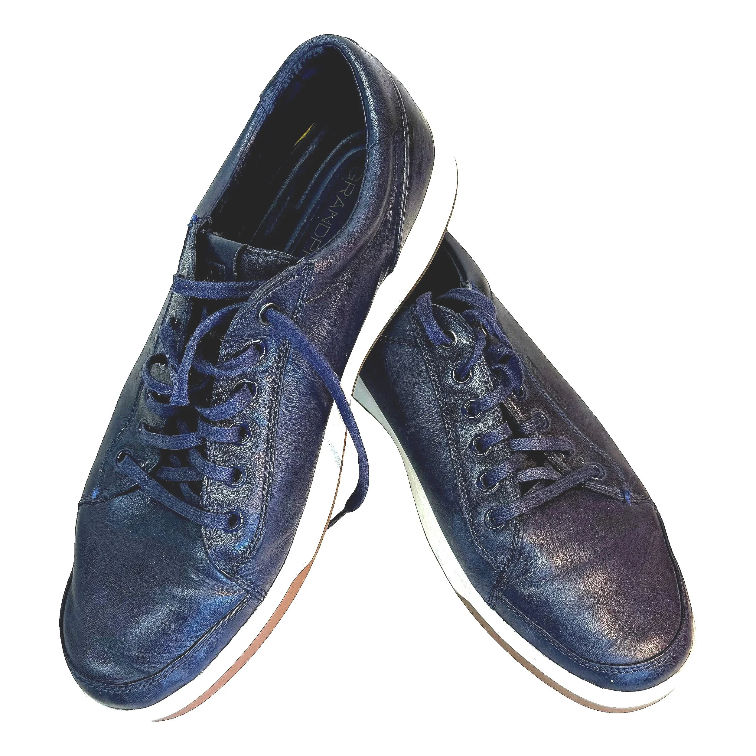 Cole Haan GrandPrø Spectator Lace-Up Sneaker, Blue, Men's Size 10M