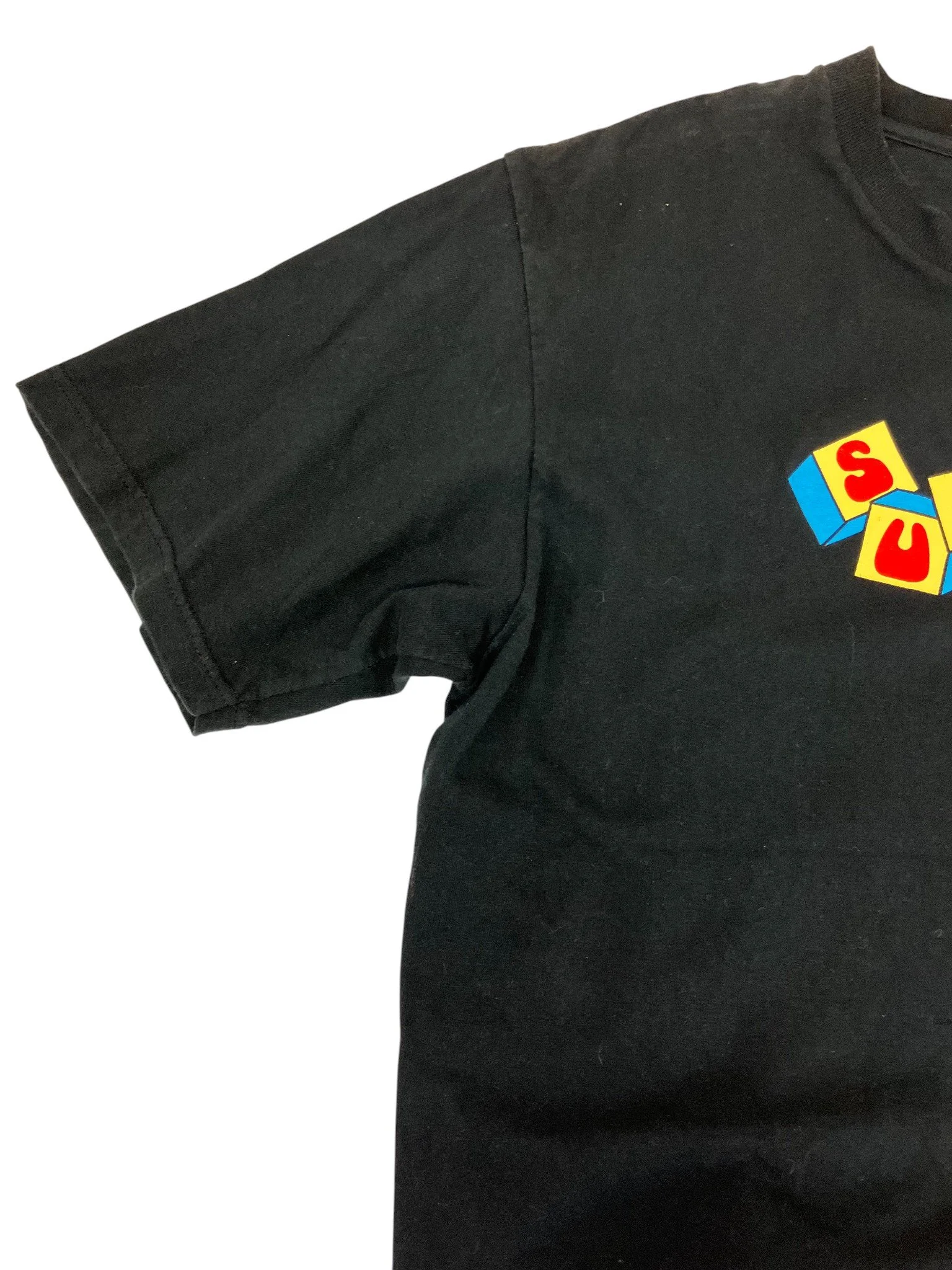 Supreme SS19 Dynamite Graphic T-Shirt, Black, Men's Large L