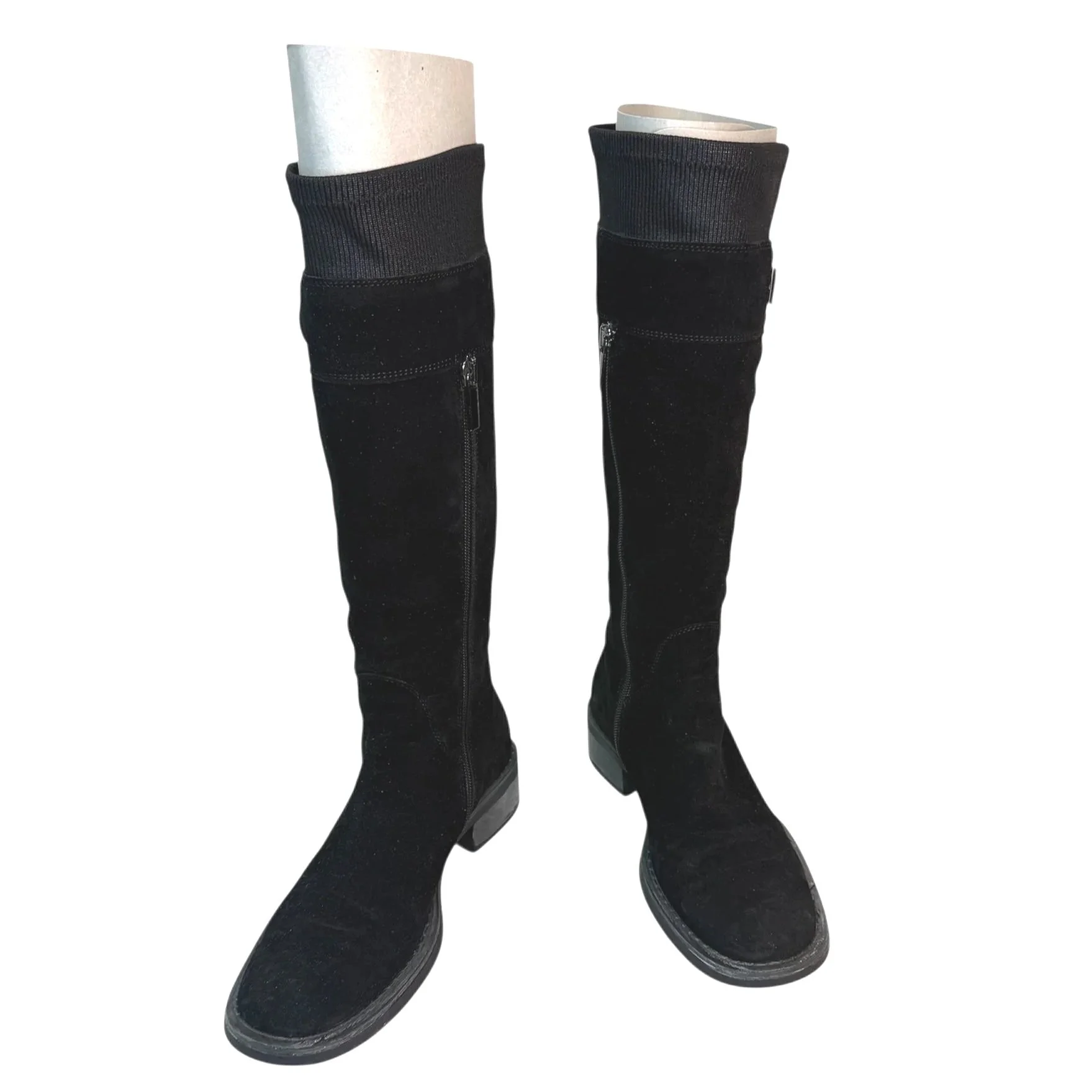 aquatalia boots suede