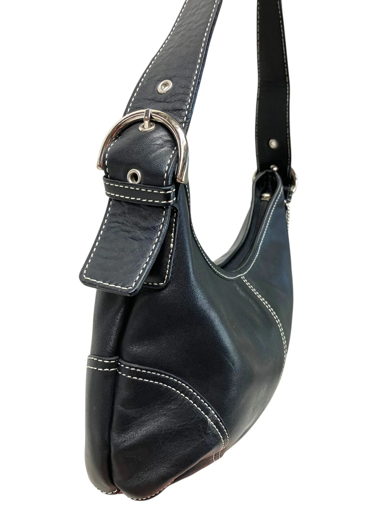 Vintage Coach Soho Bag 9541 Small Shoulder Bag, Black Leather