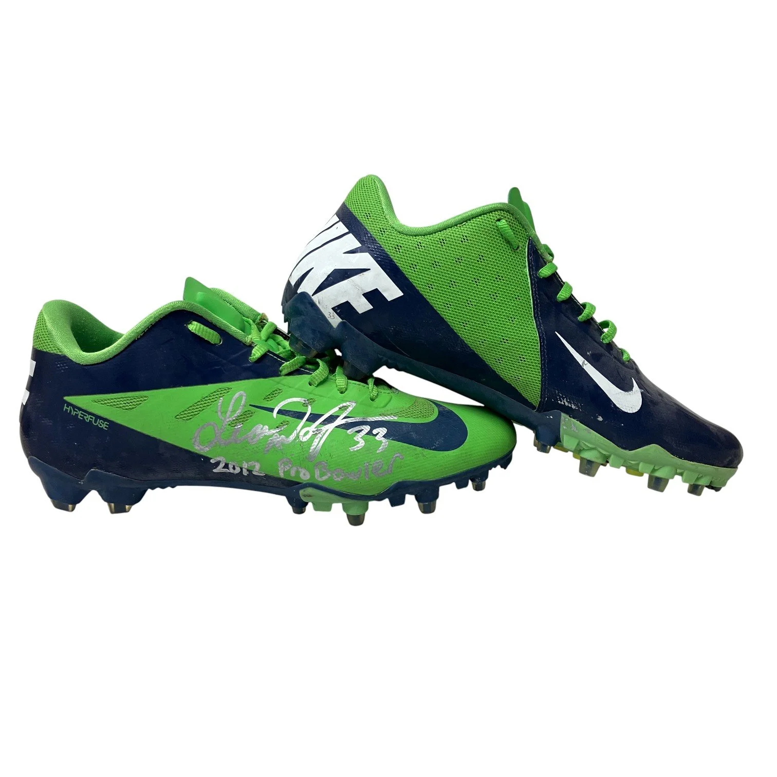 seahawks green cleats
