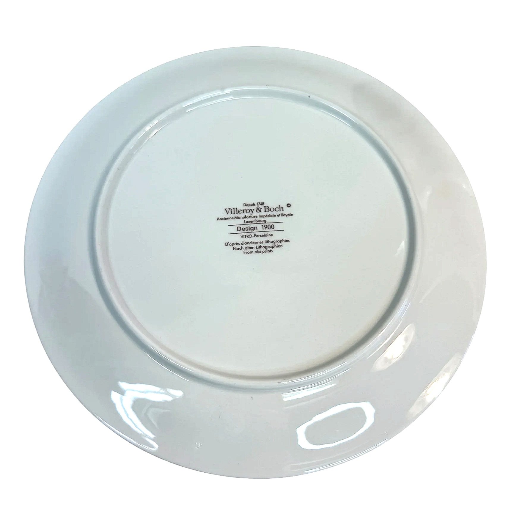 Villeroy & Boch “Saut de Lit” Plate – Design 1900 Collection