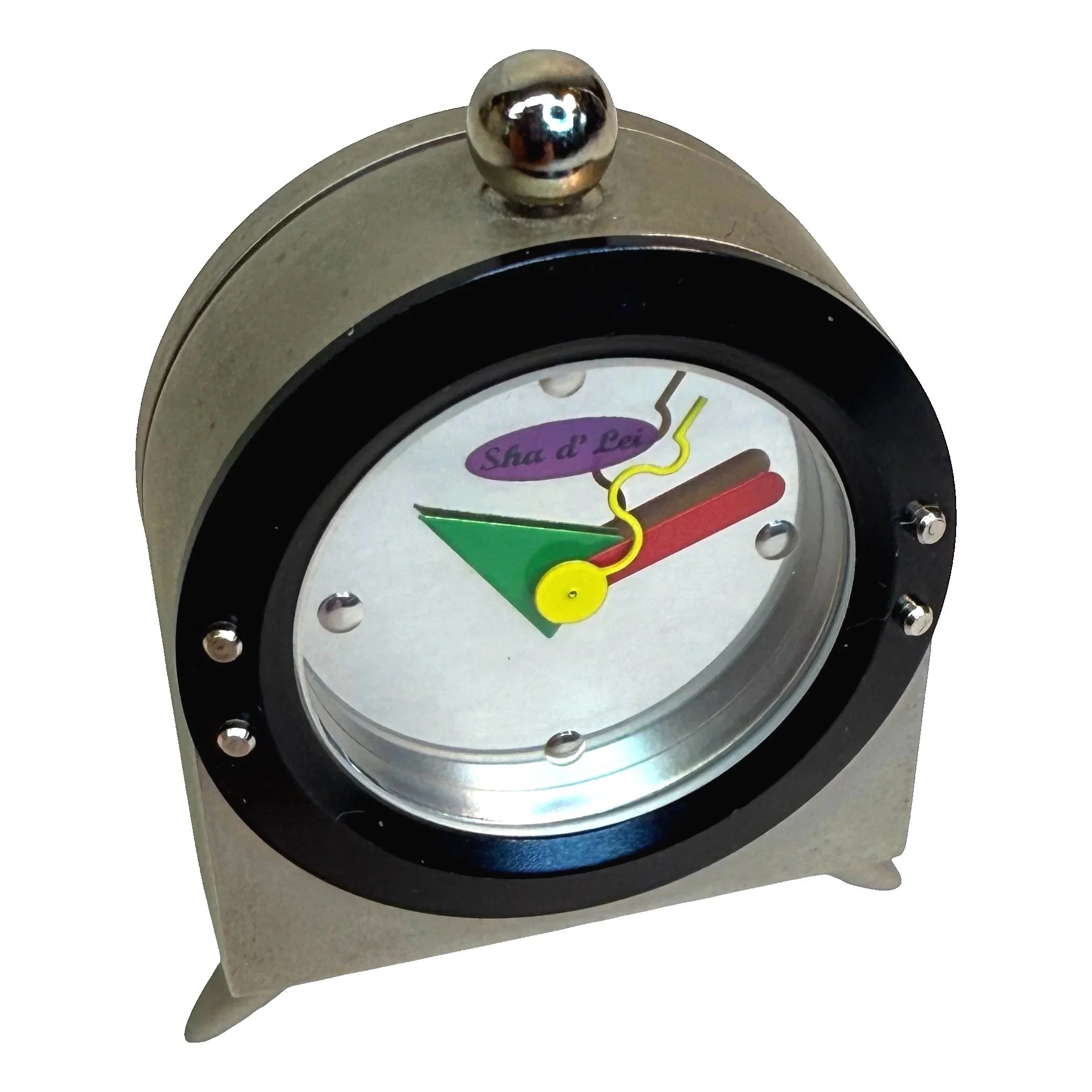 クロックボーイ　2CAN（トゥーキャン）ヴィンテージの置き時計　Clockboy 2CAN “Clockboy” Postmodern Tabletop Alarm Clock – 1980s — Mercer