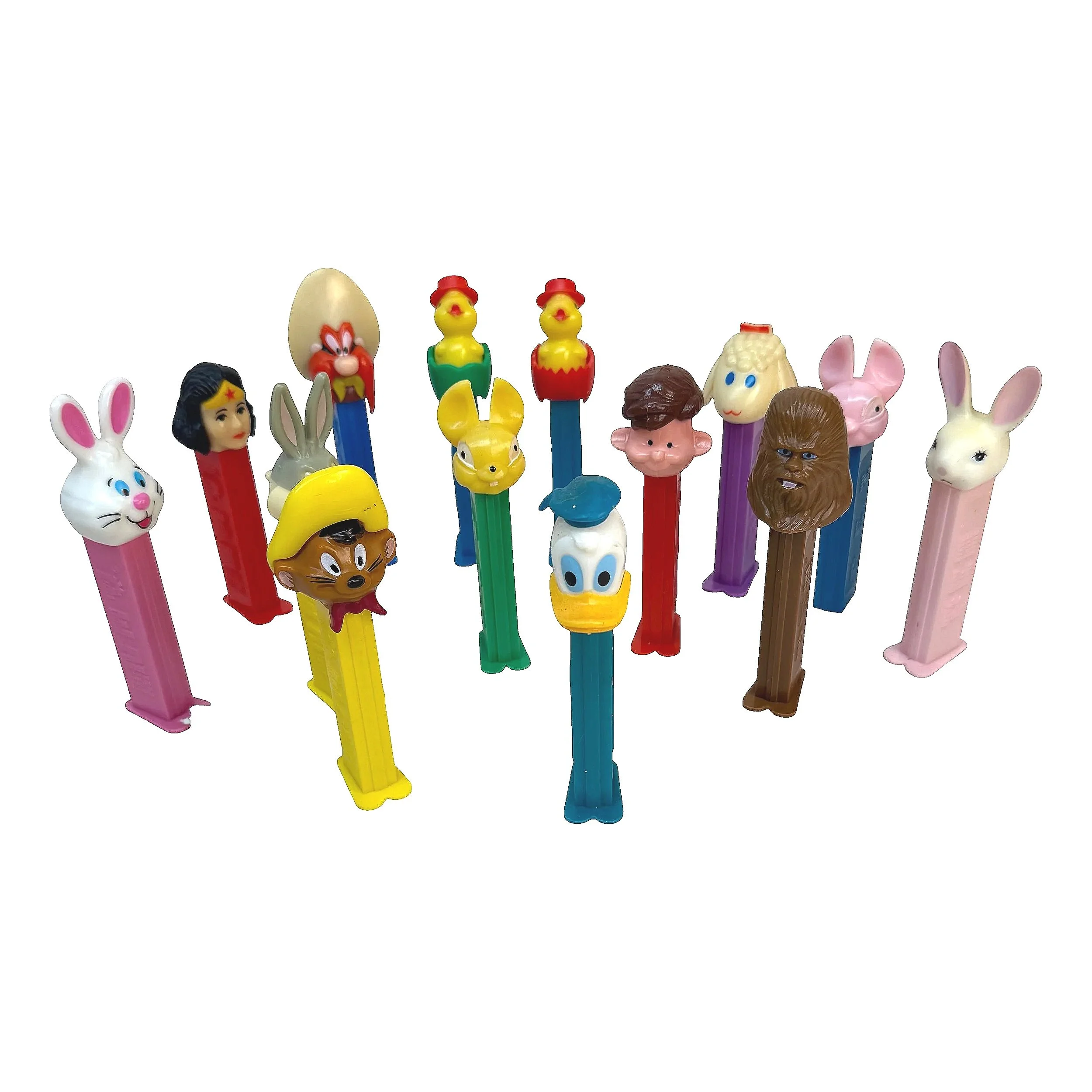 Vintage PEZ Dispenser Collection from 1970s - 1990s — Mercer