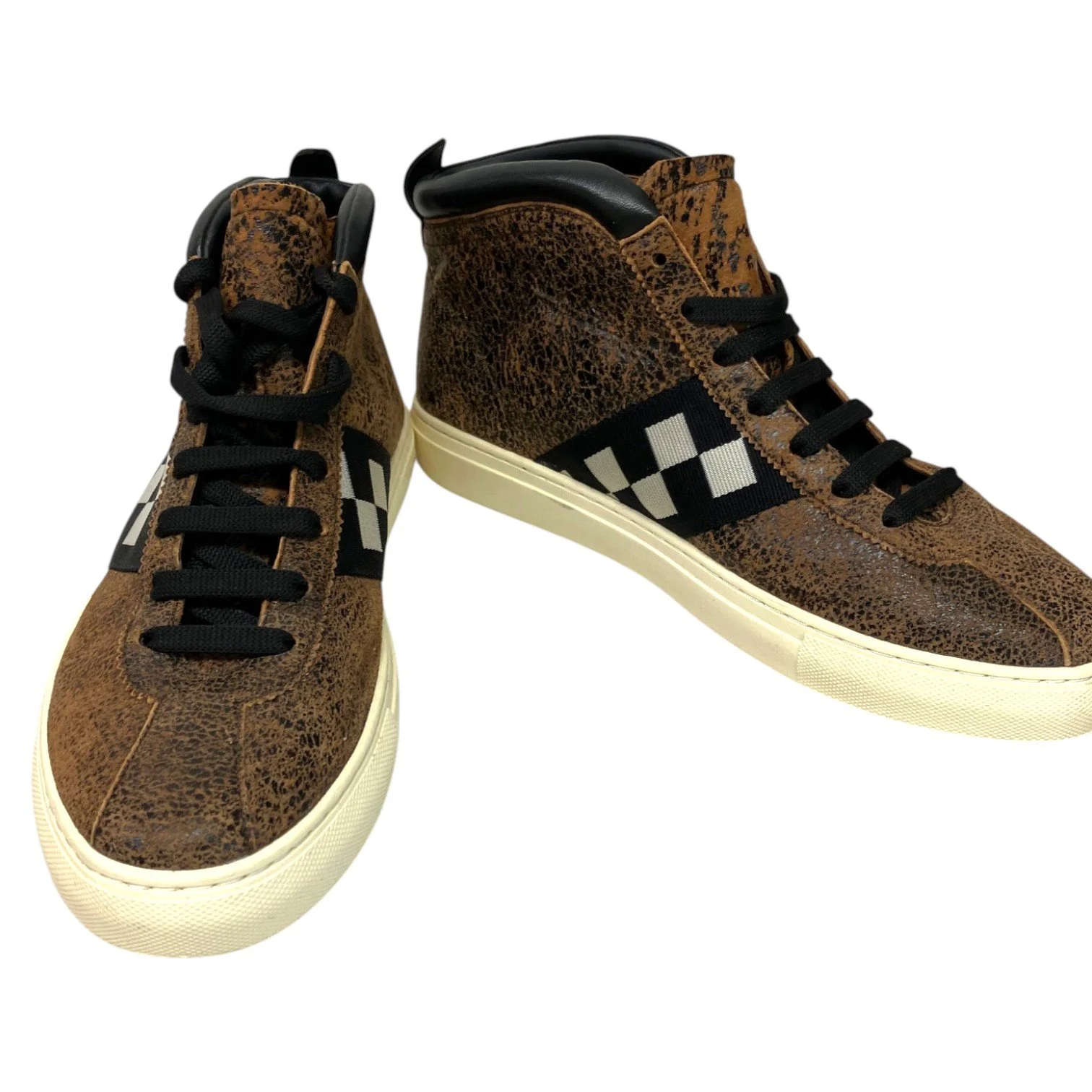 Jimmy Choo Belgravi Crocodile Sneakers, Burgundy, Men's Size 9 (EU