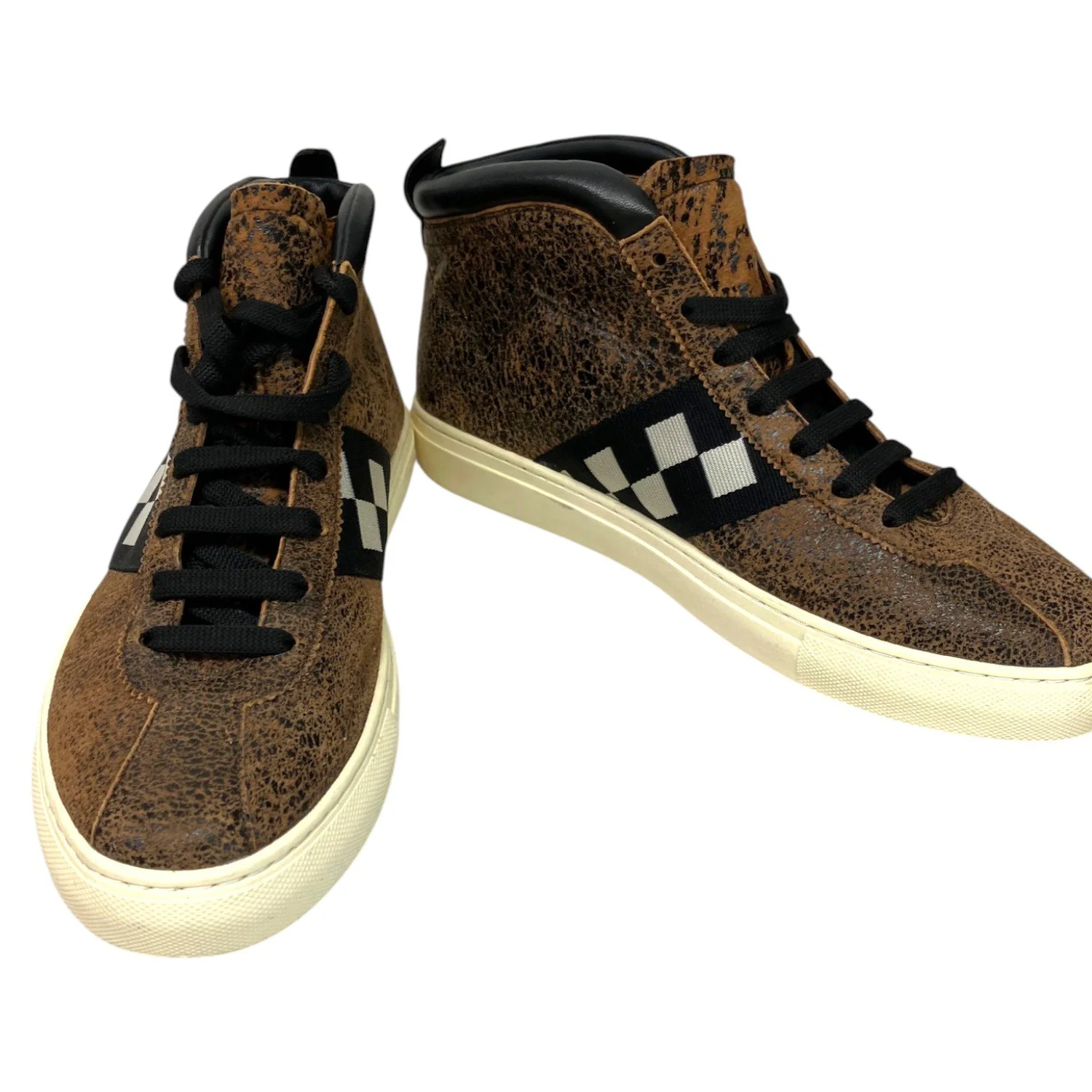 Coach | Clip | HighTop | Sneakers | Khaki/Saddle | Signature Leather/Canvas |10D Like new Coach Signature Leather Canvas Brown Shoulder Bag  main image 2
