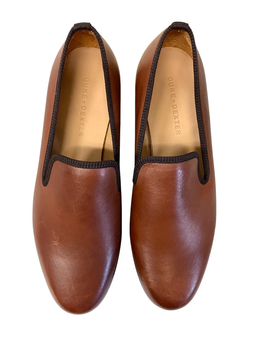 Duke + Dexter Duke Bowler Loafer, Brown, Men