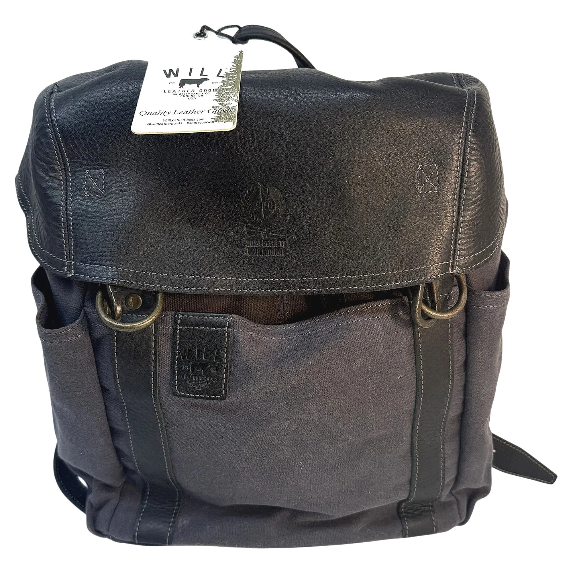 Patagonia MiniMass Messanger Bag, Purple/Teal — Mercer Island