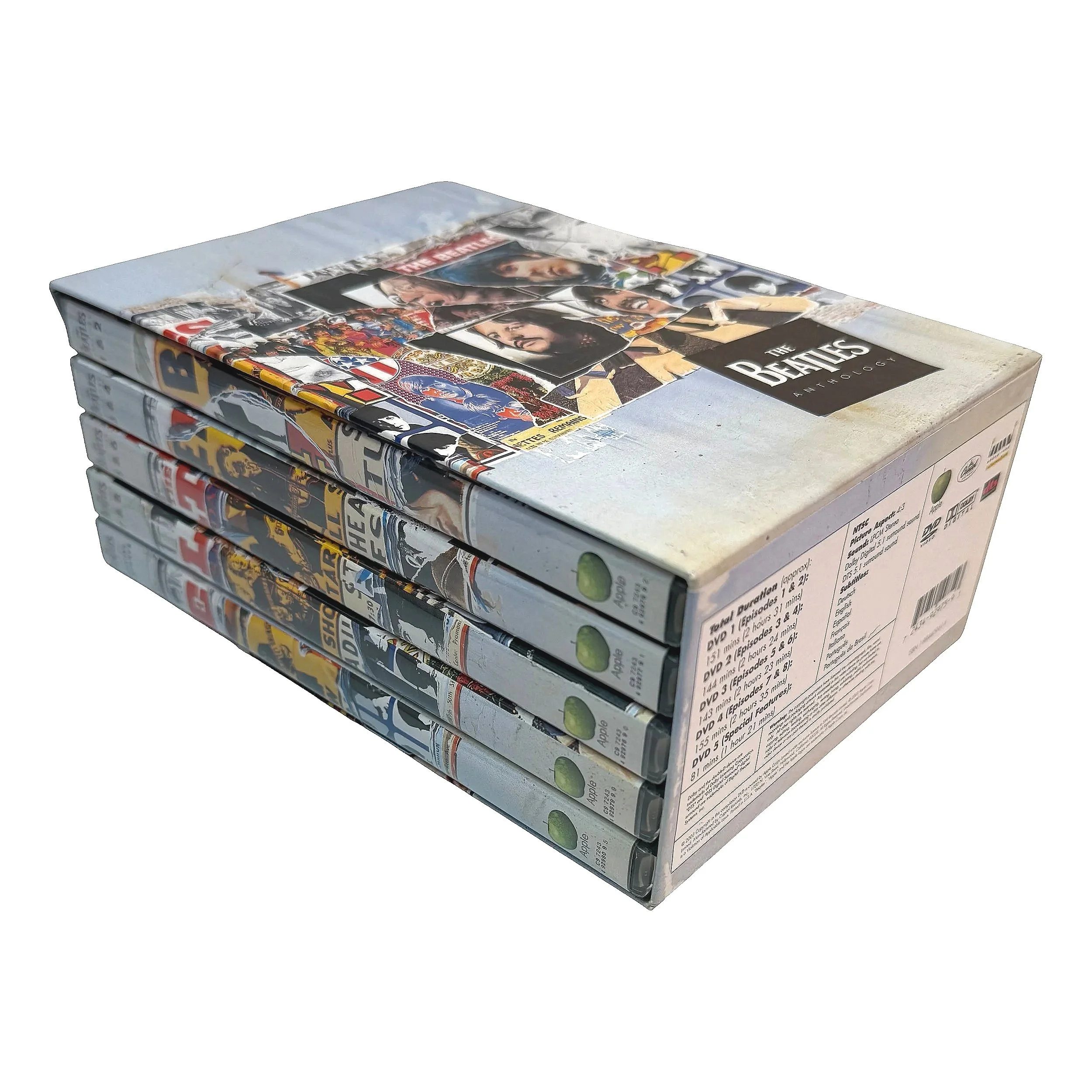 The Beatles Anthology DVD Box Set – 5 Disc Collection with Bonus