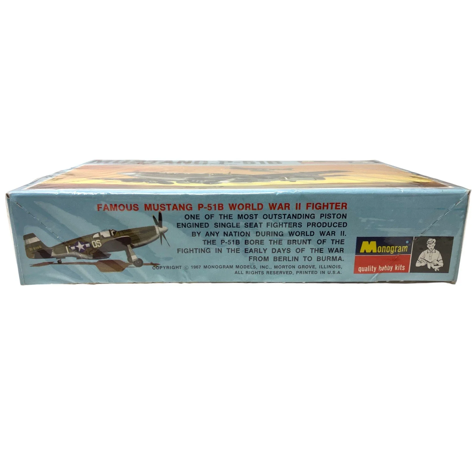 Mustang P-51B Monogram 1:72 Scale - Factory Sealed — Mercer Island