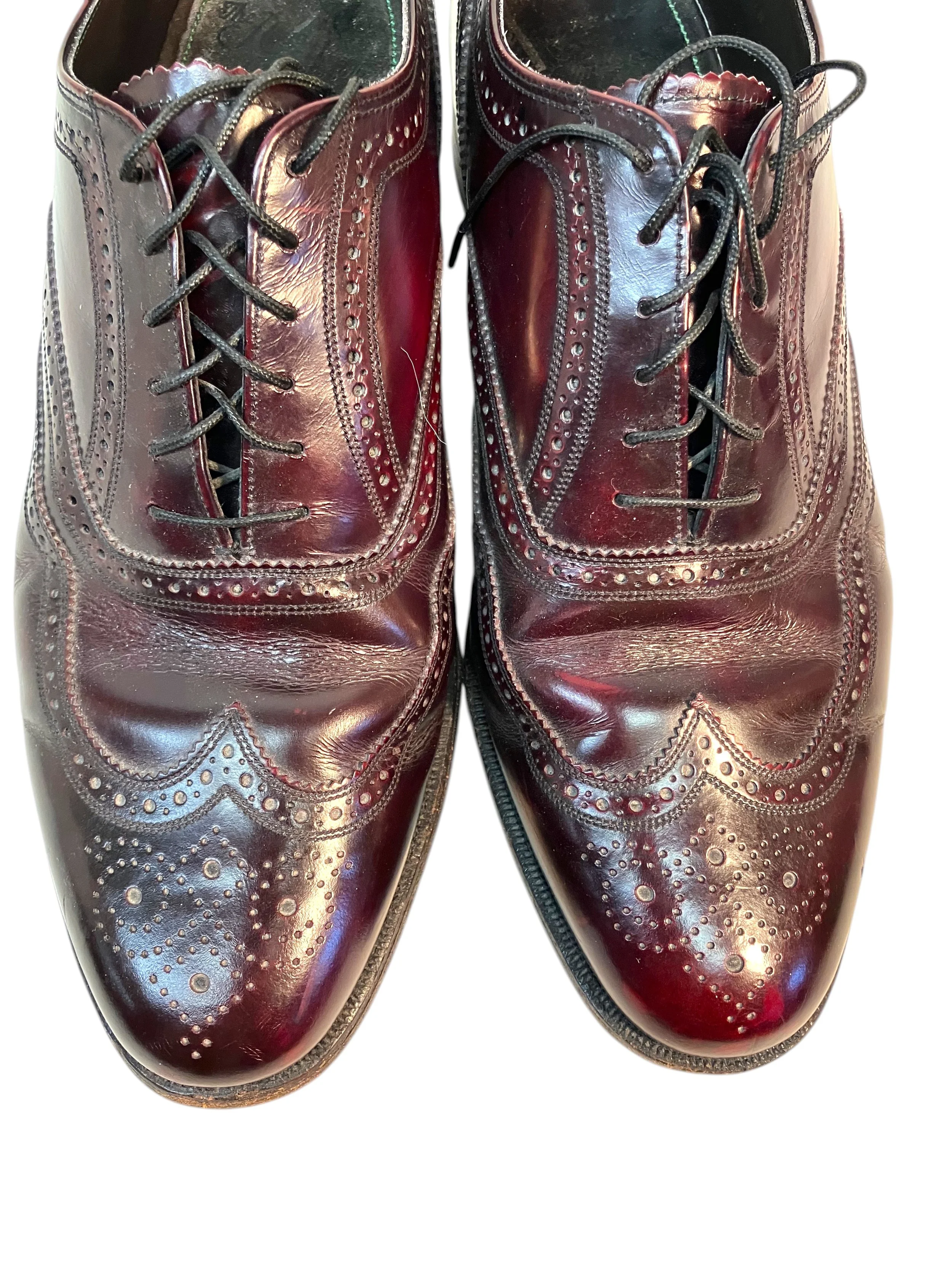 Allen Edmonds Wilbert Split-Toe Blucher, Brown, Men display picture 1