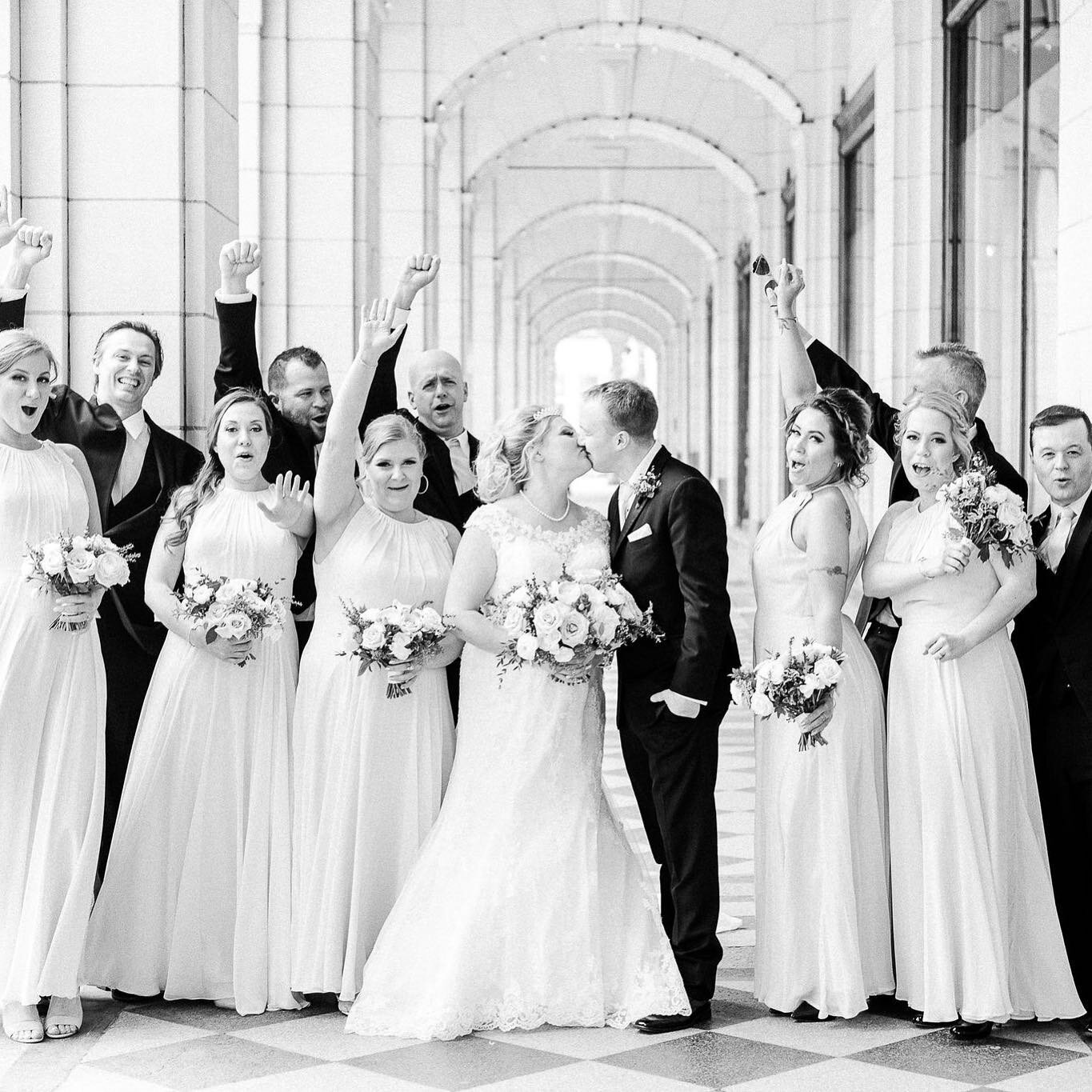 We can&rsquo;t wait until you&rsquo;re back with your big crew to say &ldquo;I DO&rdquo;! Did you have a big wedding party?? Tell us about it! 

Photo: @kristynharderphotography 
Flowers: @flowersbyjanie 
.
.
.
.
.

#yyc  #yycwedding #calgary #calgar