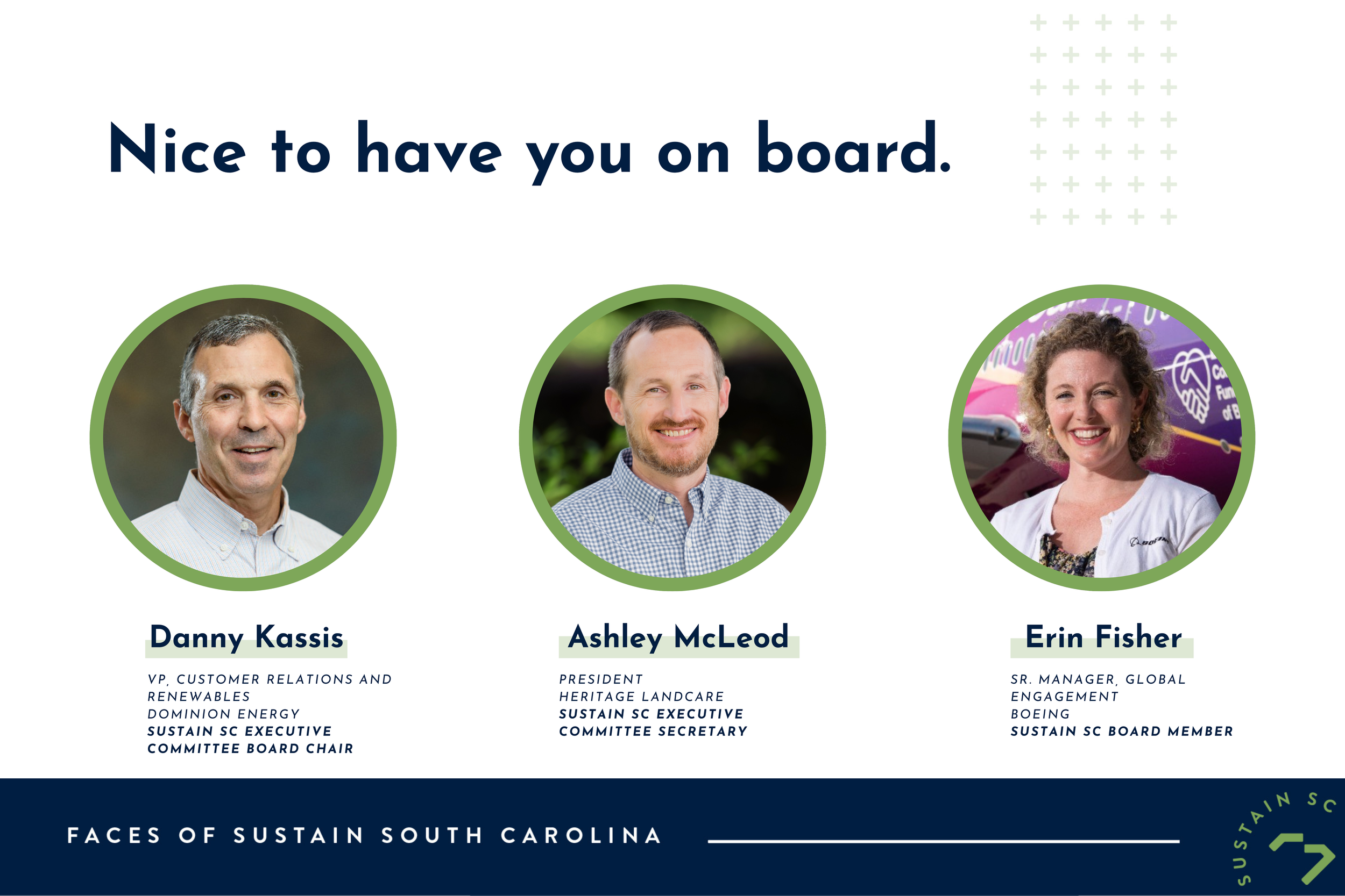 Sustain SC Welcomes New Board Member and Announces Executive Committee Updates 