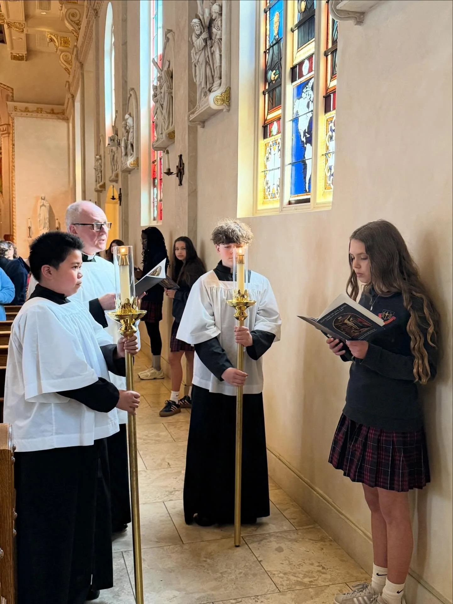 Growing in faith together ✝️💜

Our students led the Stations of the Cross, helping our school community reflect on Jesus&rsquo; love and sacrifice in a meaningful and prayerful way.